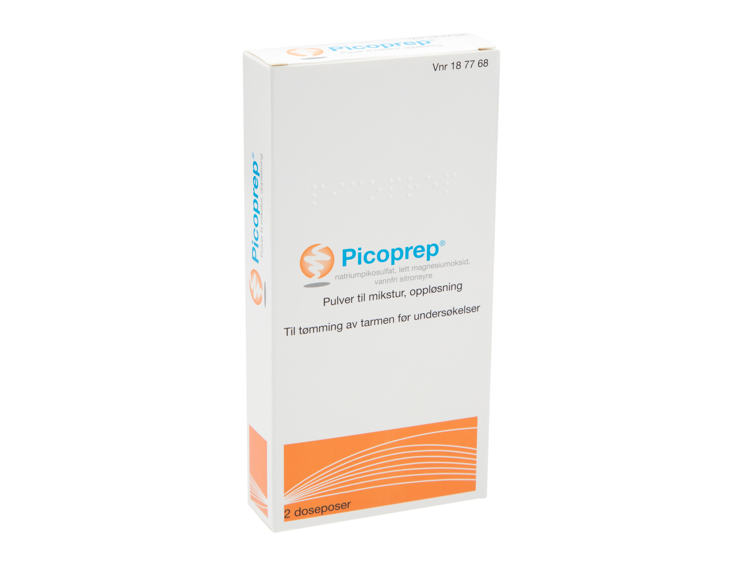 Picoprep Pulver til mikstur, 2 x 1 stk. - Forstoppelse - Farmasiet.no