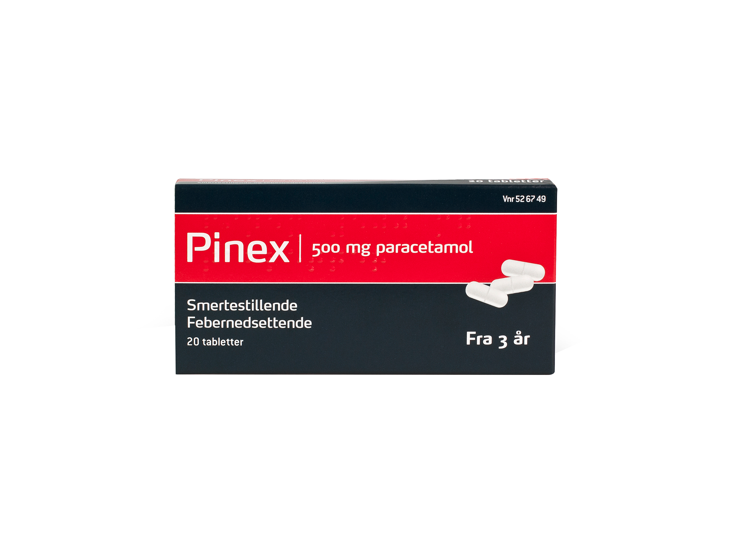 Pinex Tabletter, 500 mg, 20 stk.