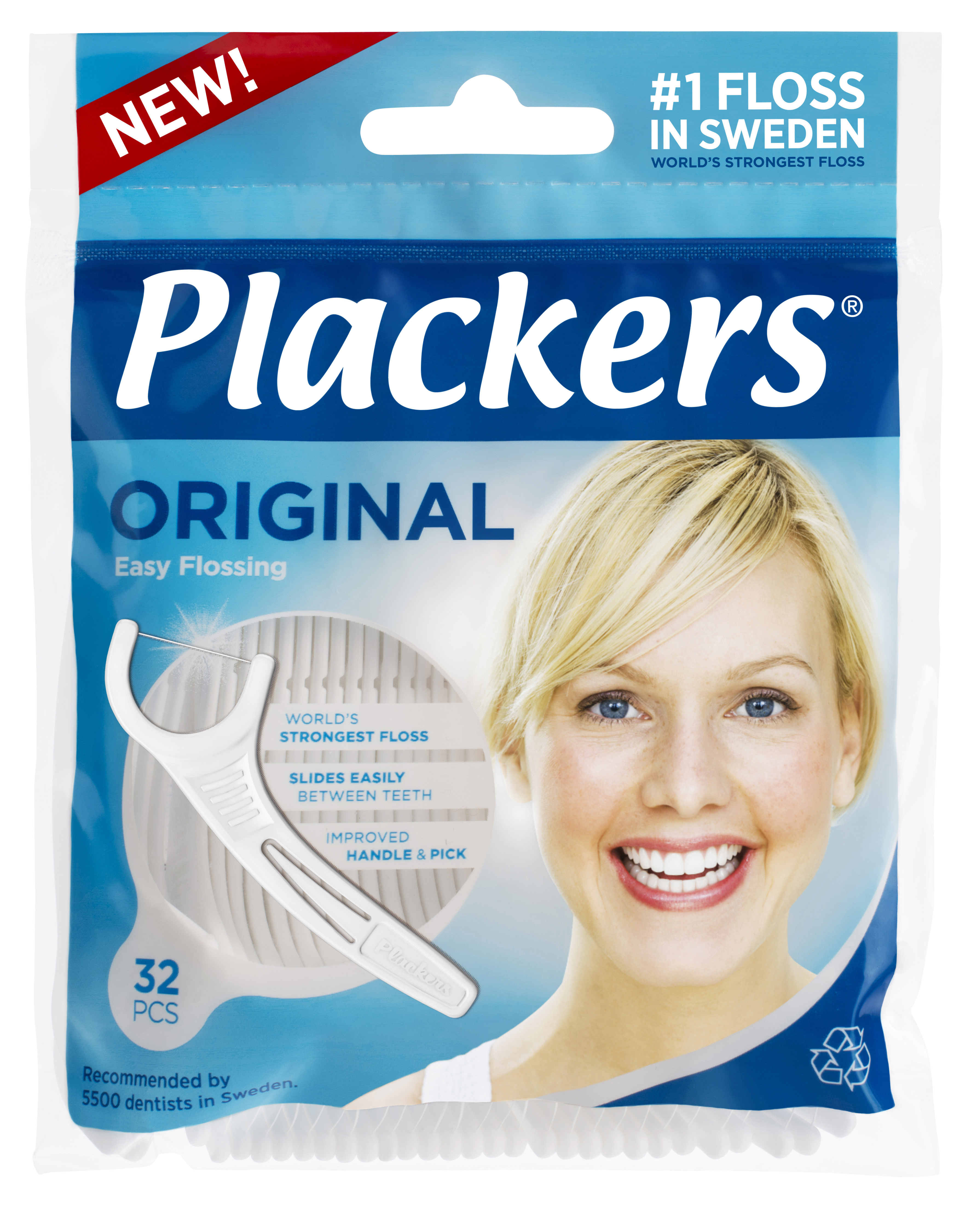 Plackers Plackers Original, 32 stk