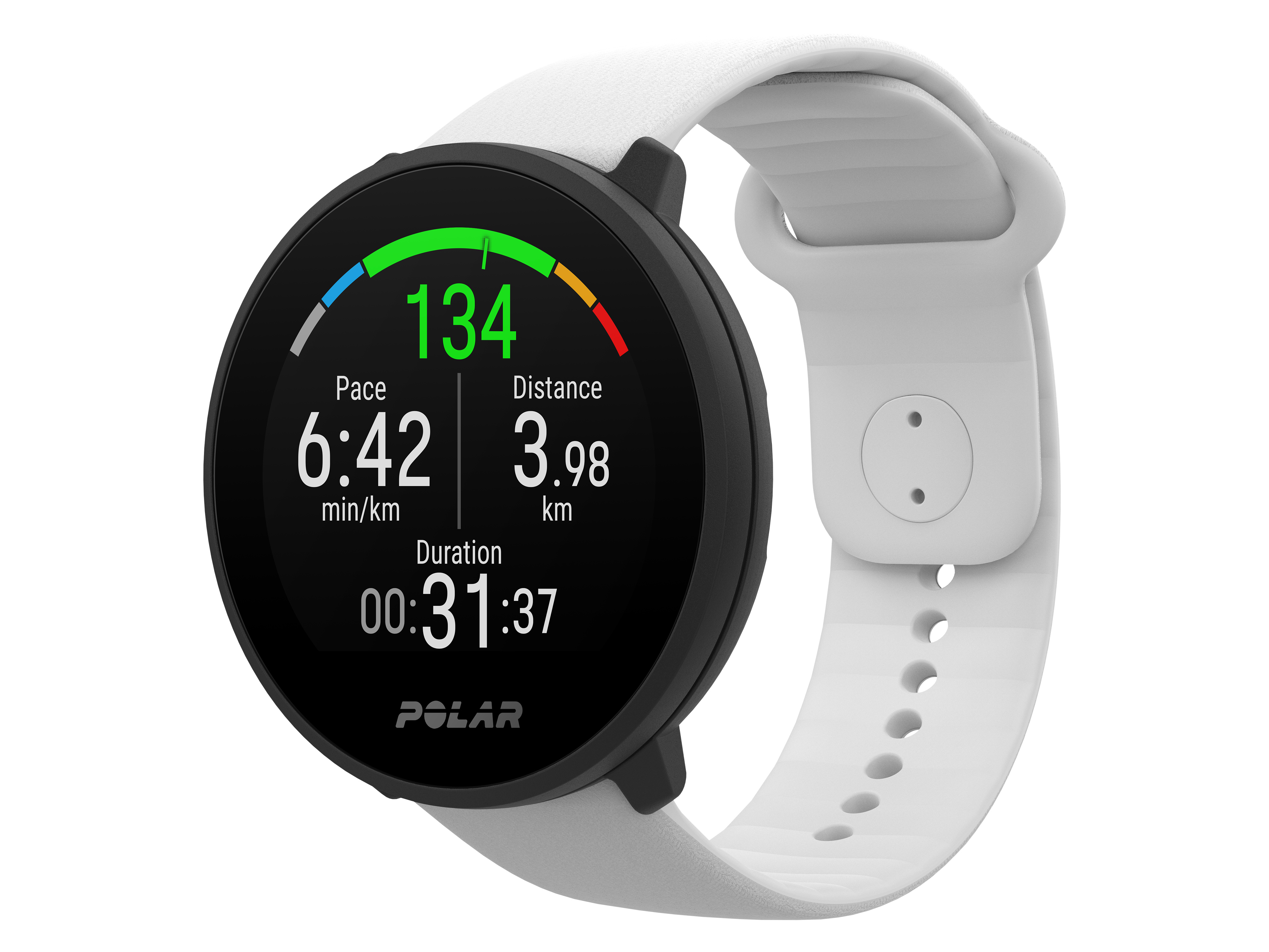 Polar Unite Treningsklokke, White Small - Large