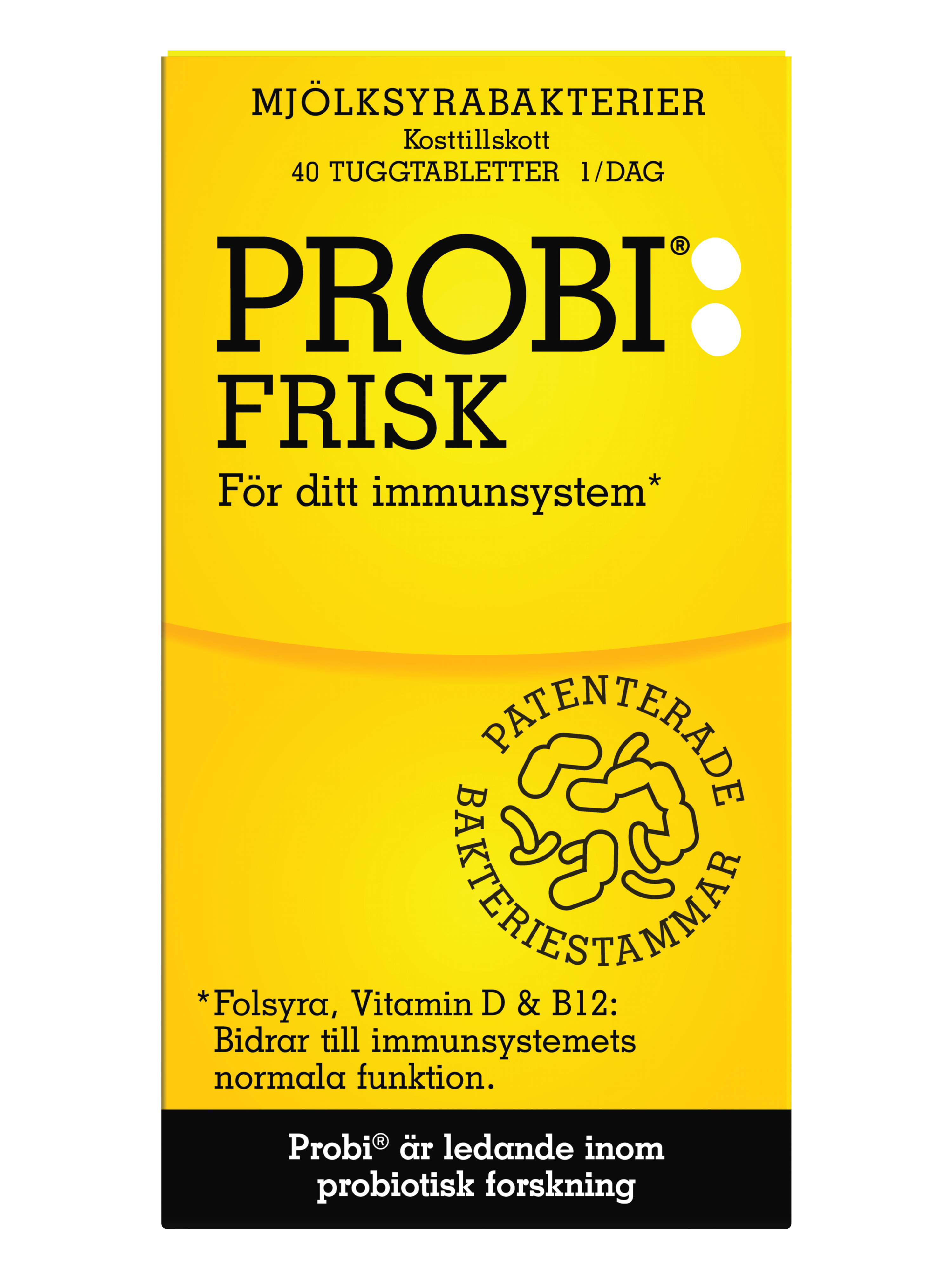 Probi Frisk Tyggetabletter, 40 stk.