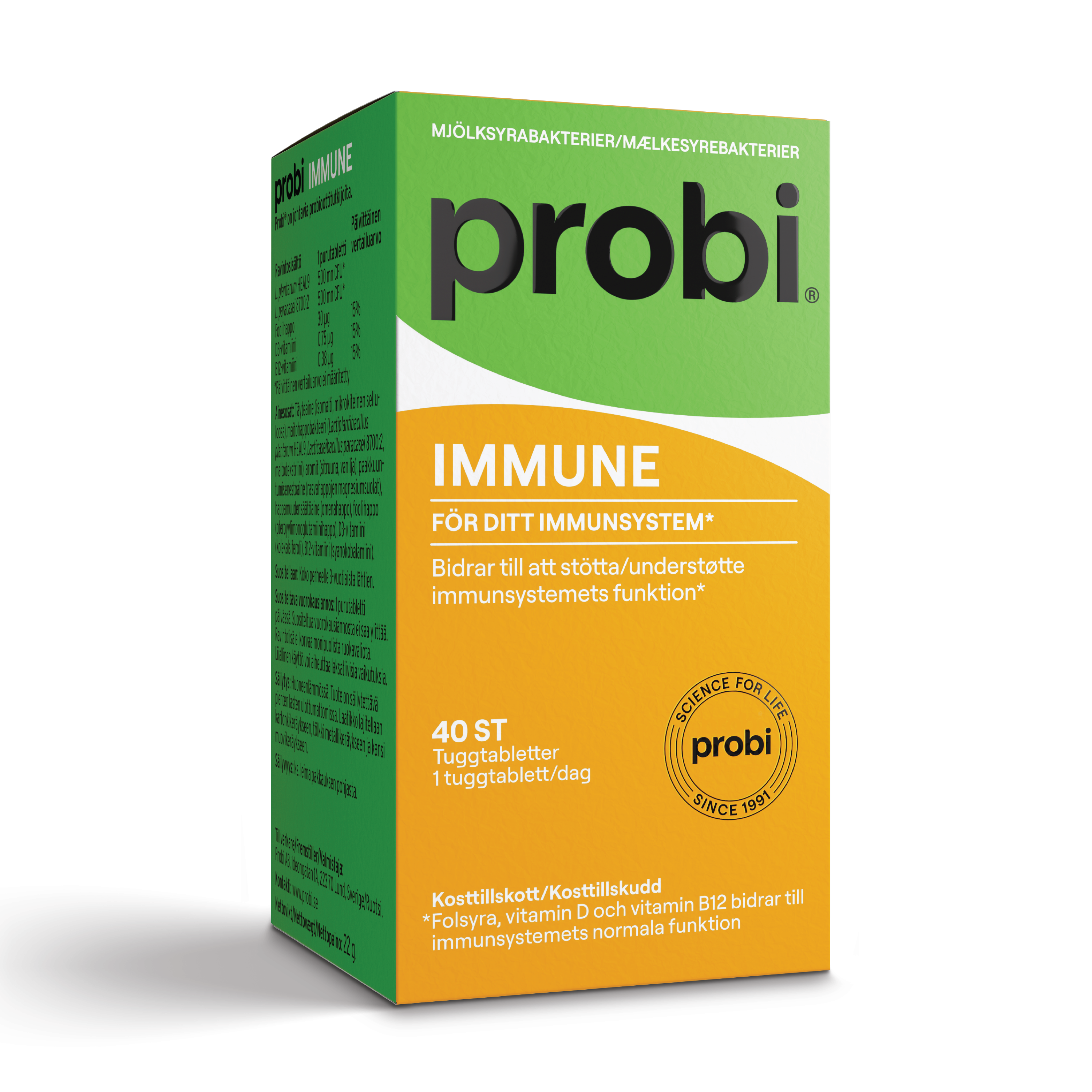 Probi Immune 40 tyggetabletter, 40 stk.