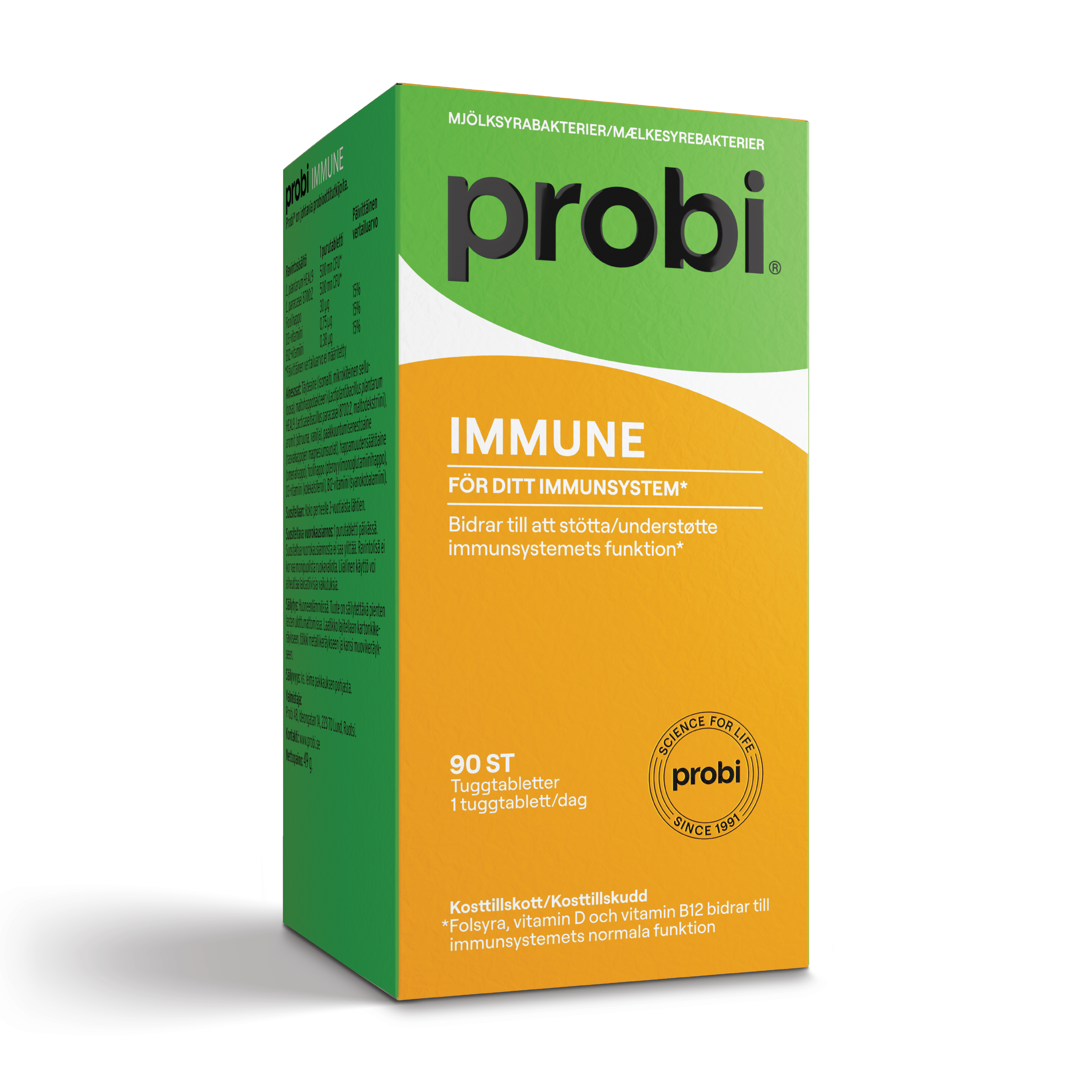 Probi Immune 90 tyggetabletter, 90 stk.