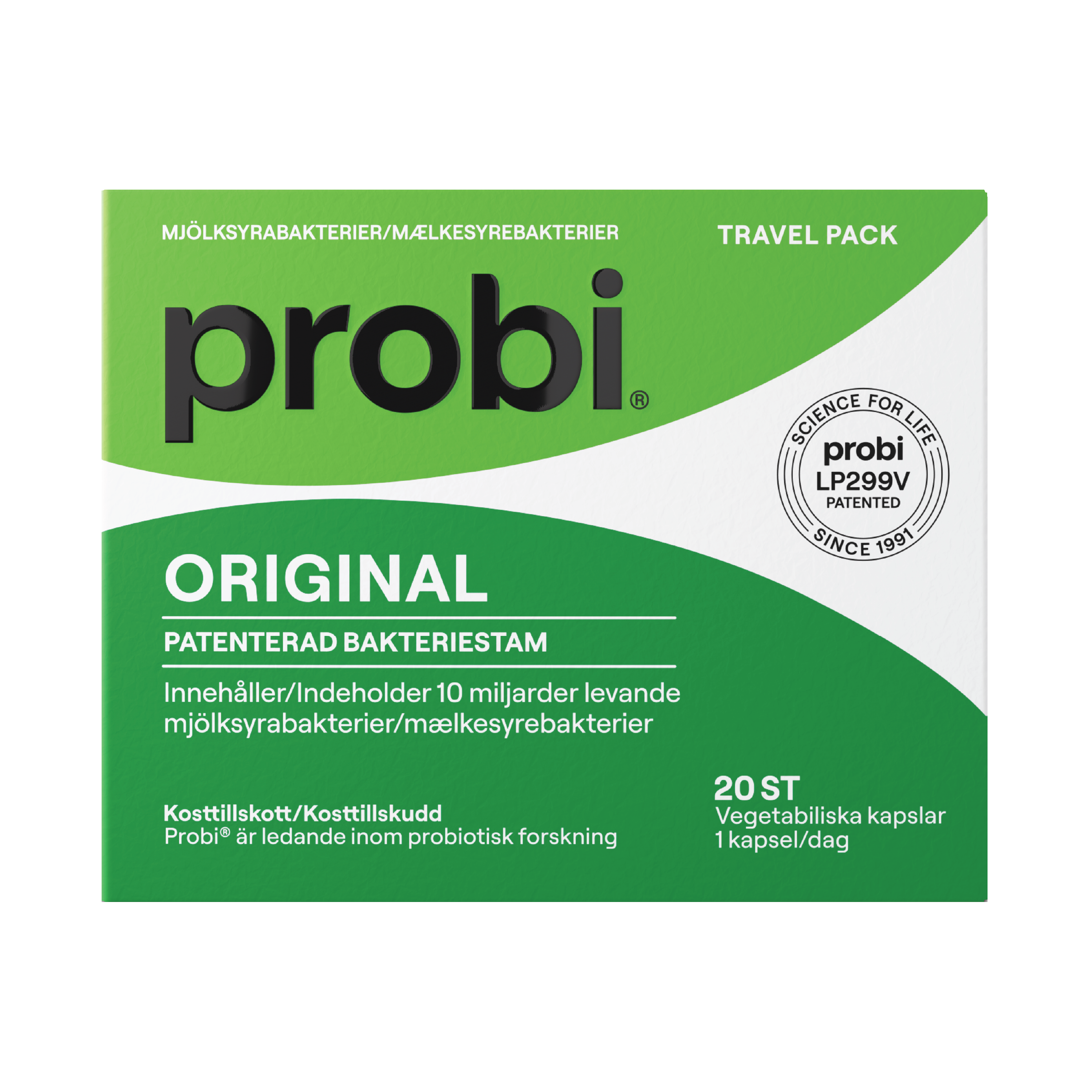 Probi Original Travel Pack Kapsler, 20 stk.