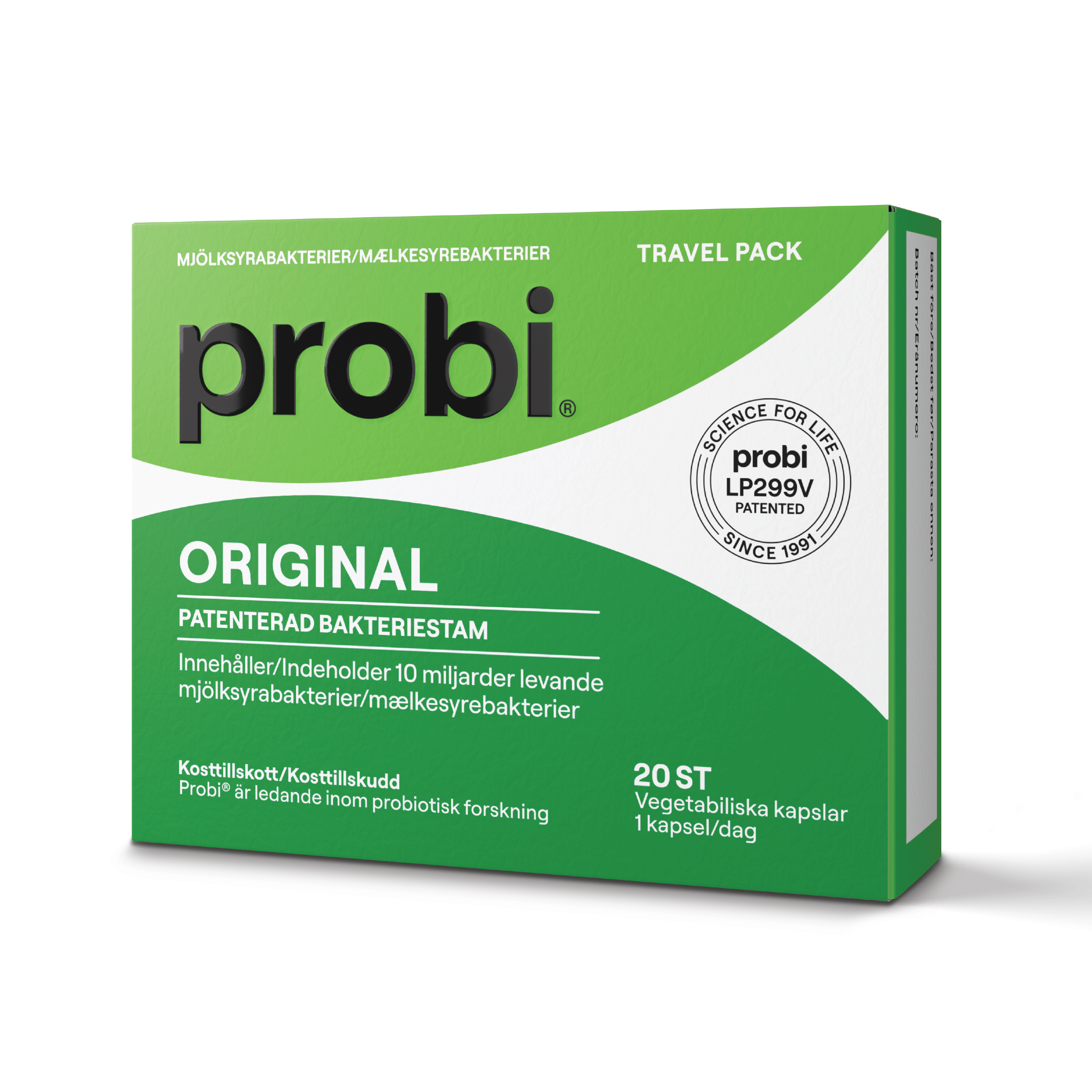 Probi Original Travel Pack Kapsler, 20 stk.