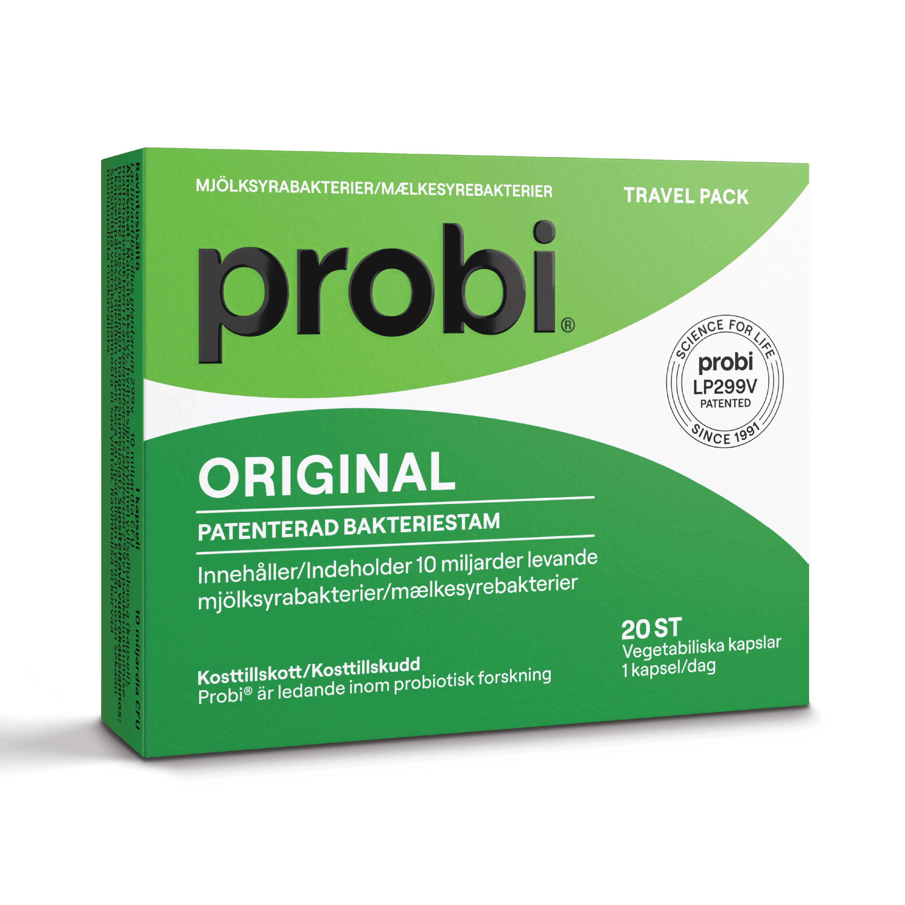 Probi Original Travel Pack Kapsler, 20 stk.