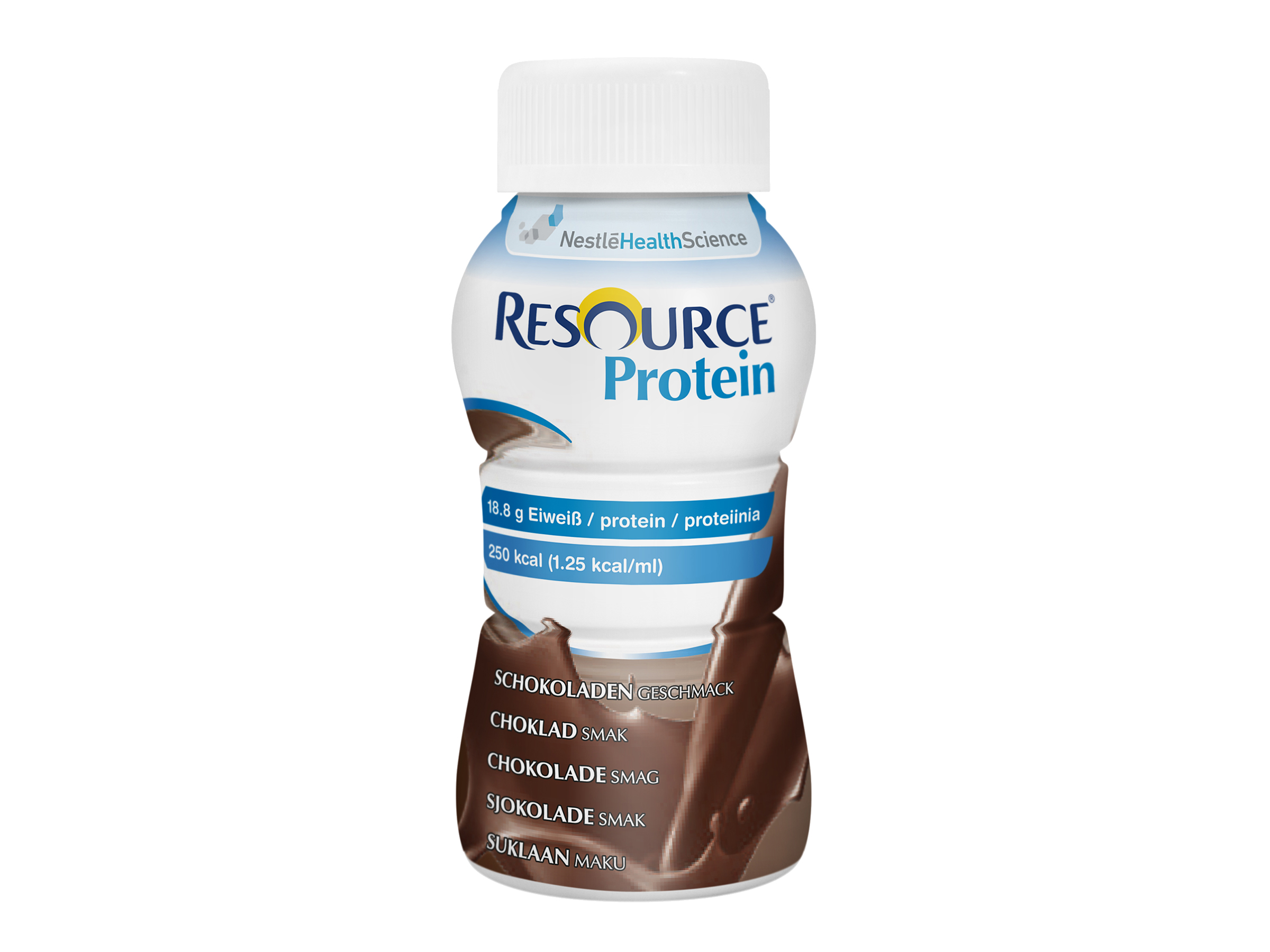 Resource Protein, fullverdig proteinrik næringdrikk, Sjokolade 4x200 ml