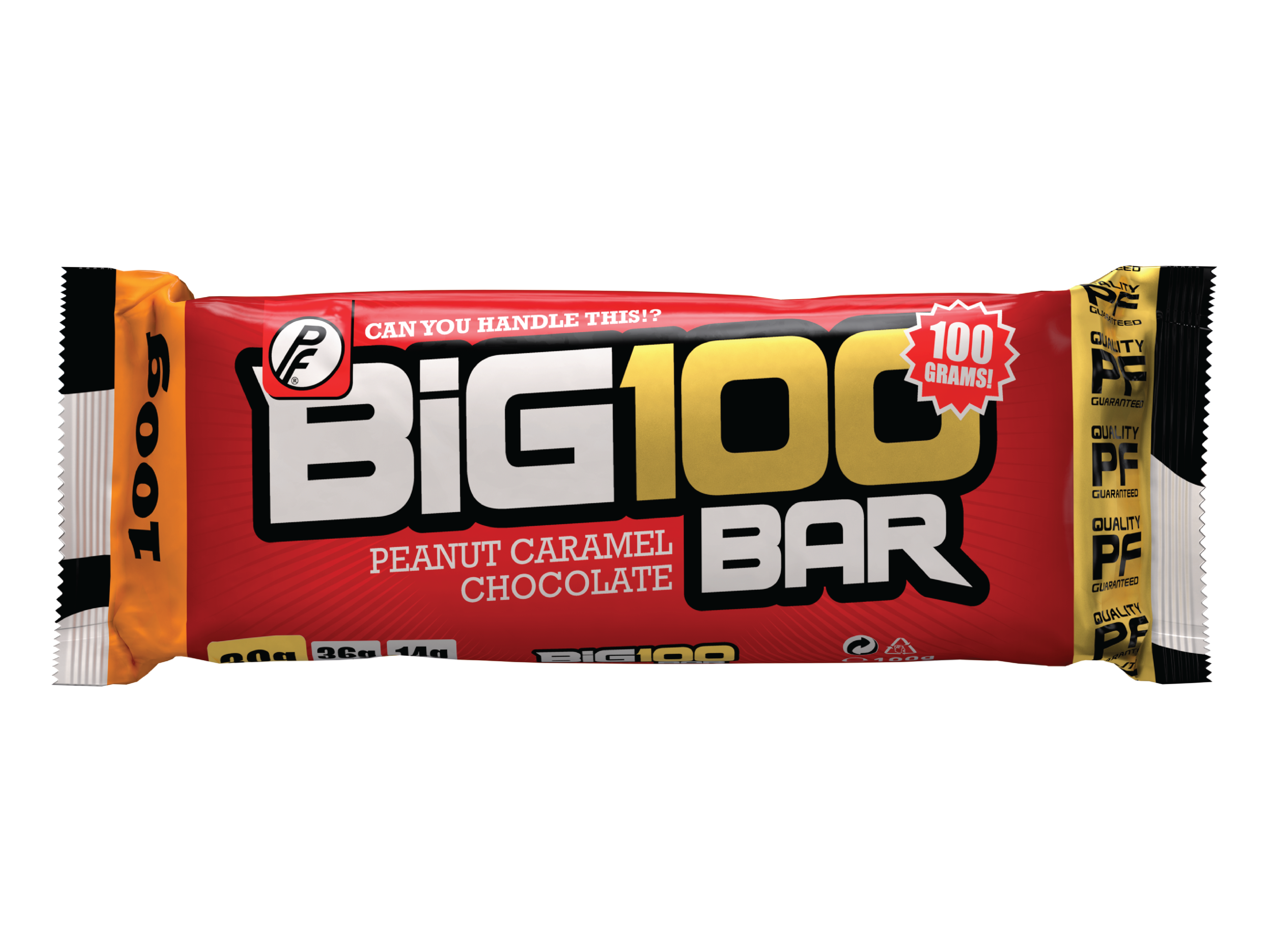 Proteinfabrikken Big Peanut Caramel Proteinbar, 100 g
