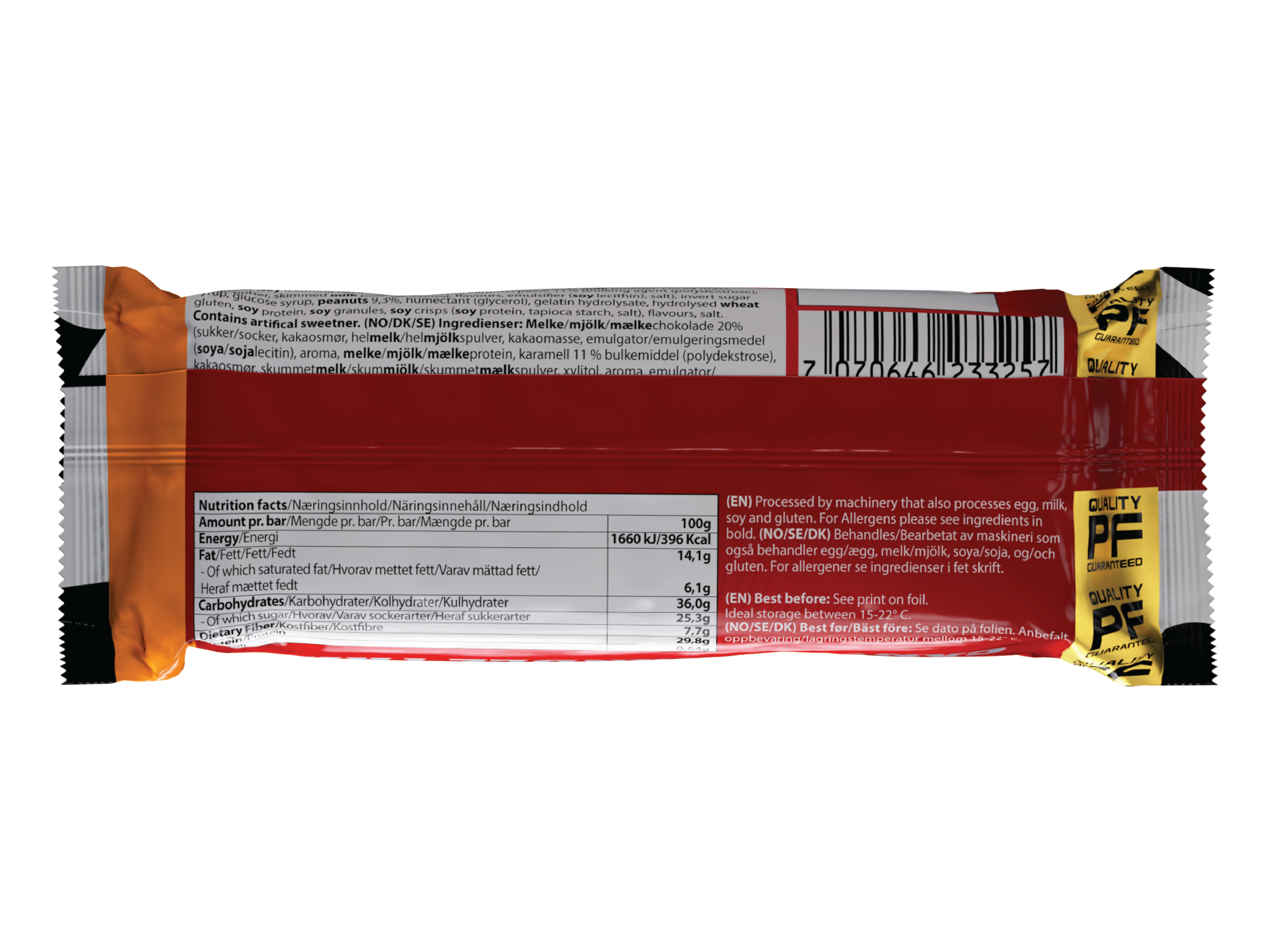 Proteinfabrikken Big Peanut Caramel Proteinbar, 100 g - Sportsernæring ...