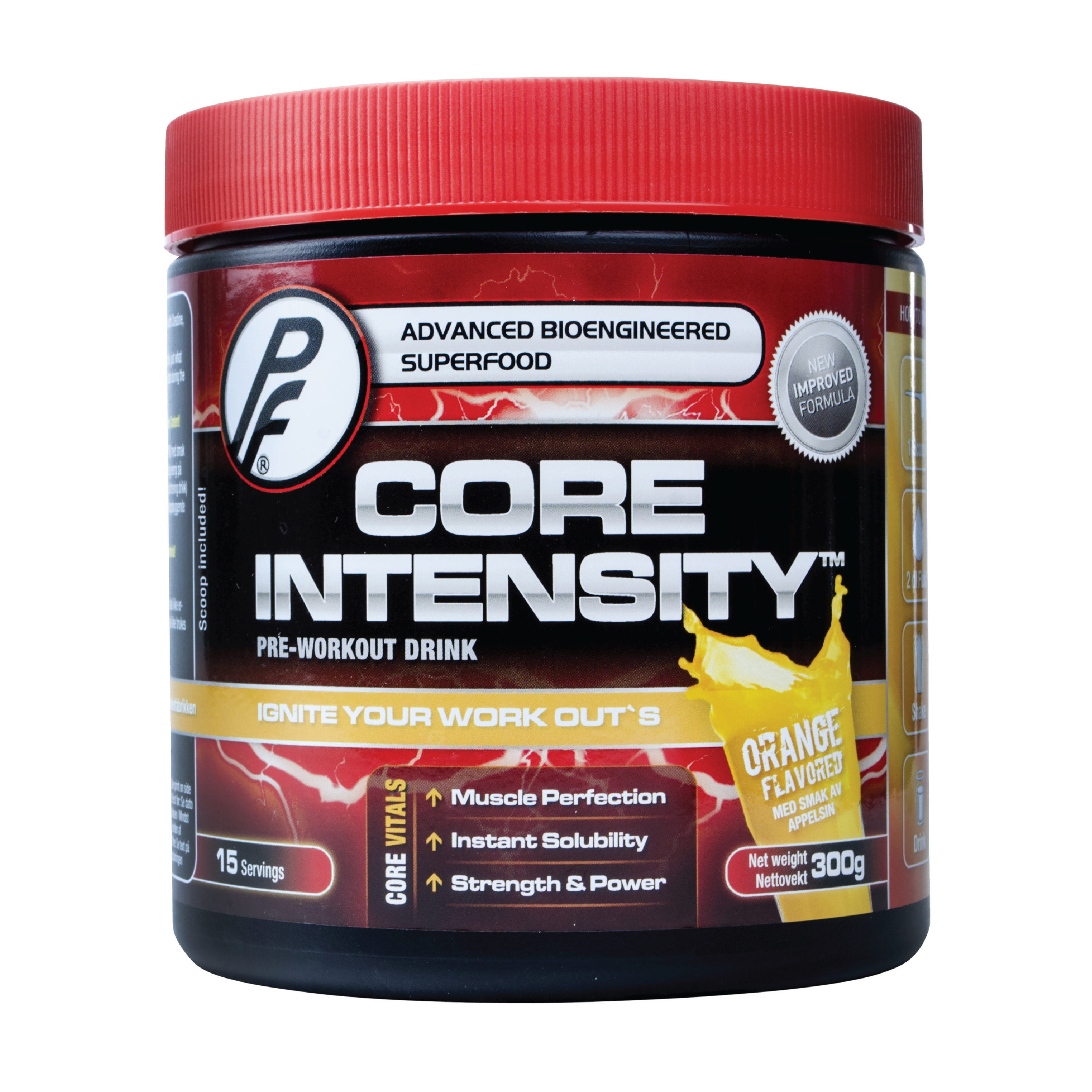 Proteinfabrikken Core Intensity, 300 g