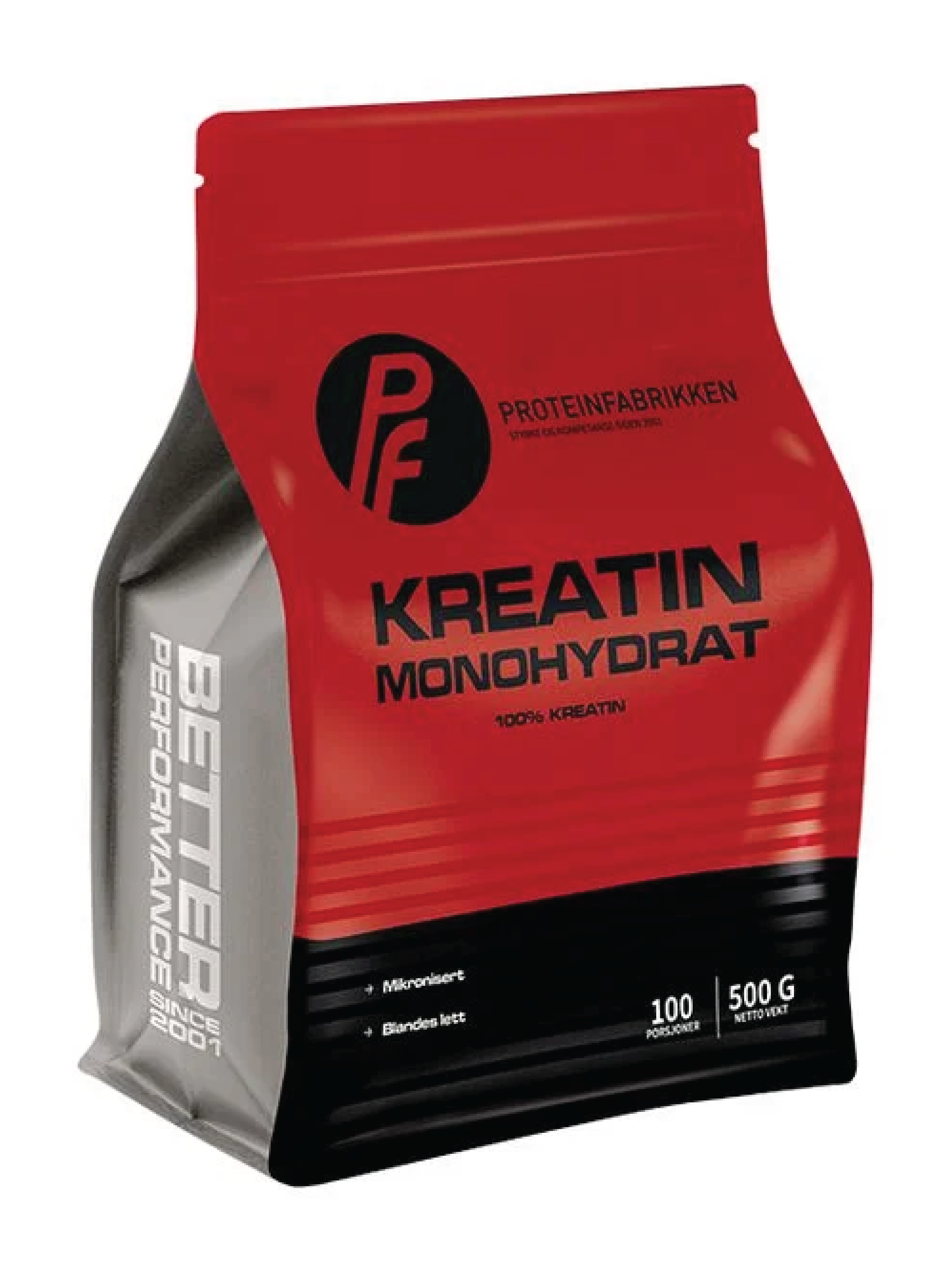 Proteinfabrikken Creatine Monohydrat, 500 g