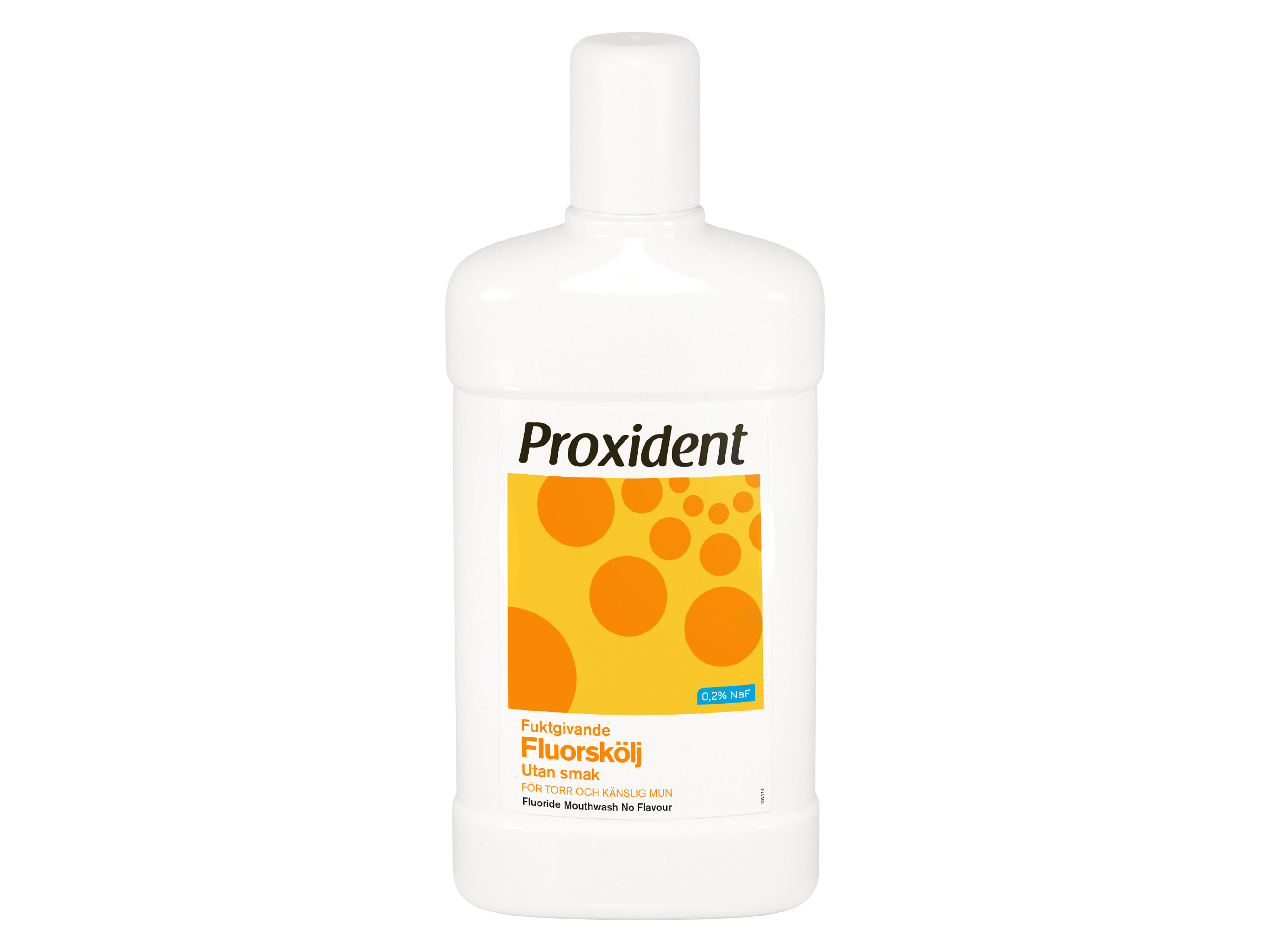 Proxident Fluorskyll uten smak, 500 ml