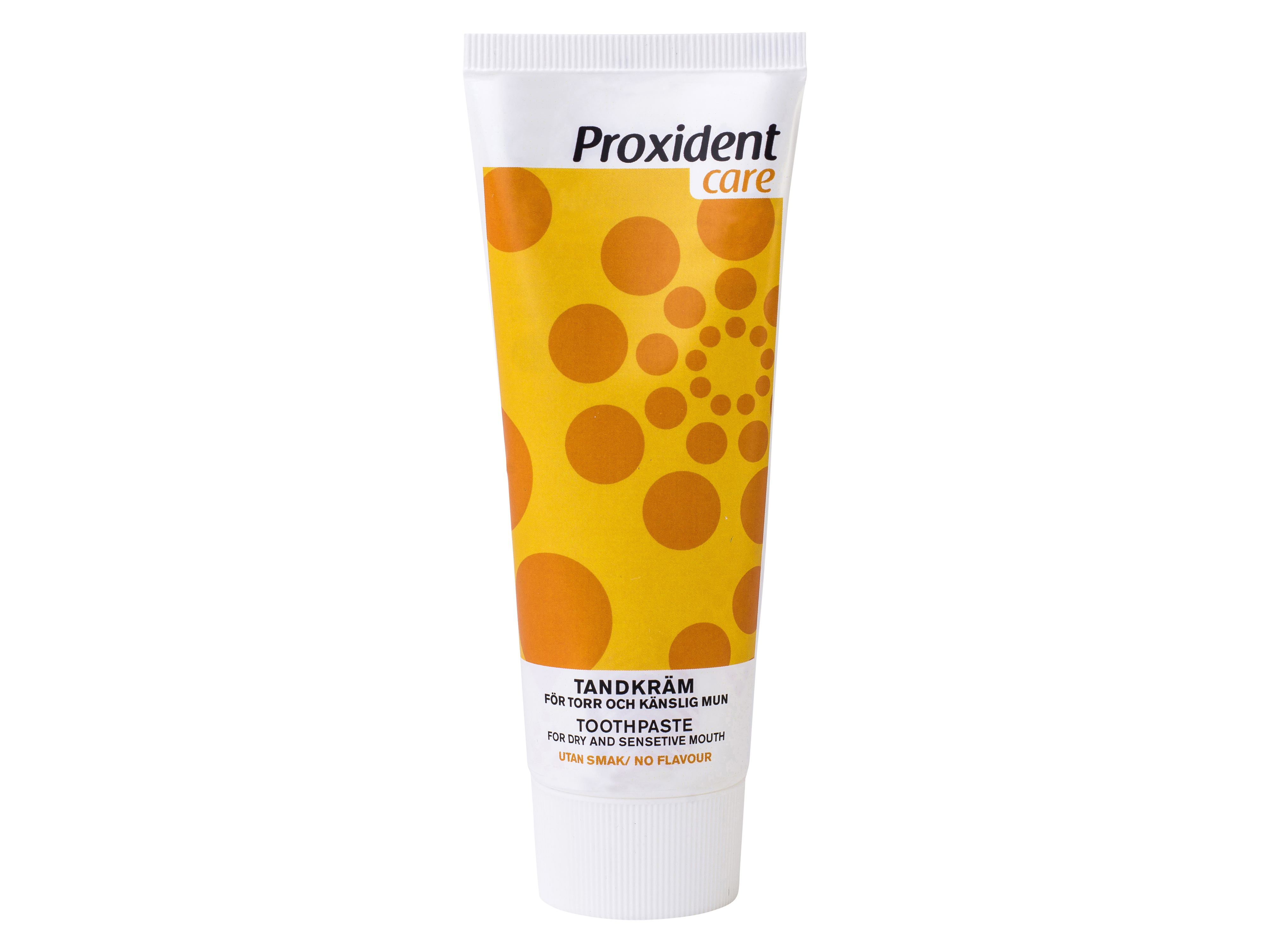 Proxident Tannkrem uten smak, 75 ml