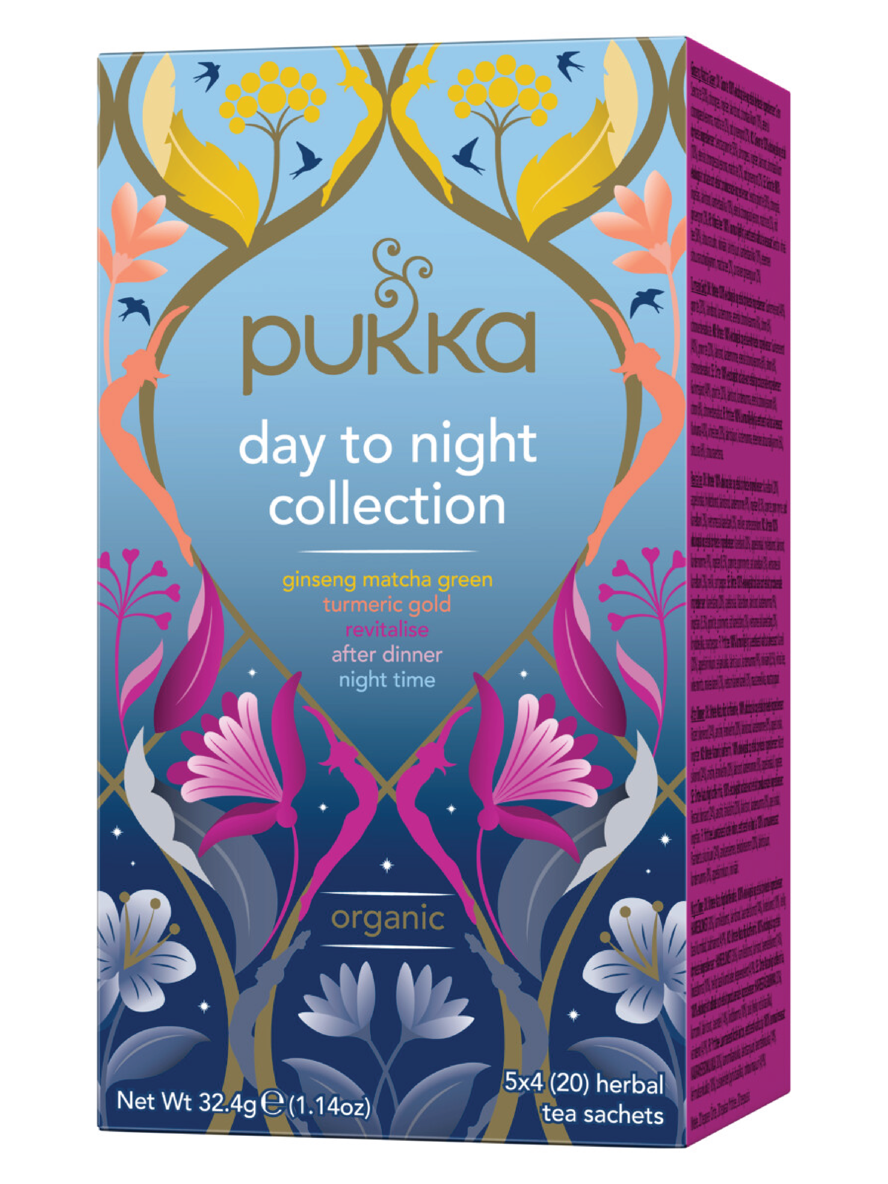 Pukka Day to night collection, 20 stk.