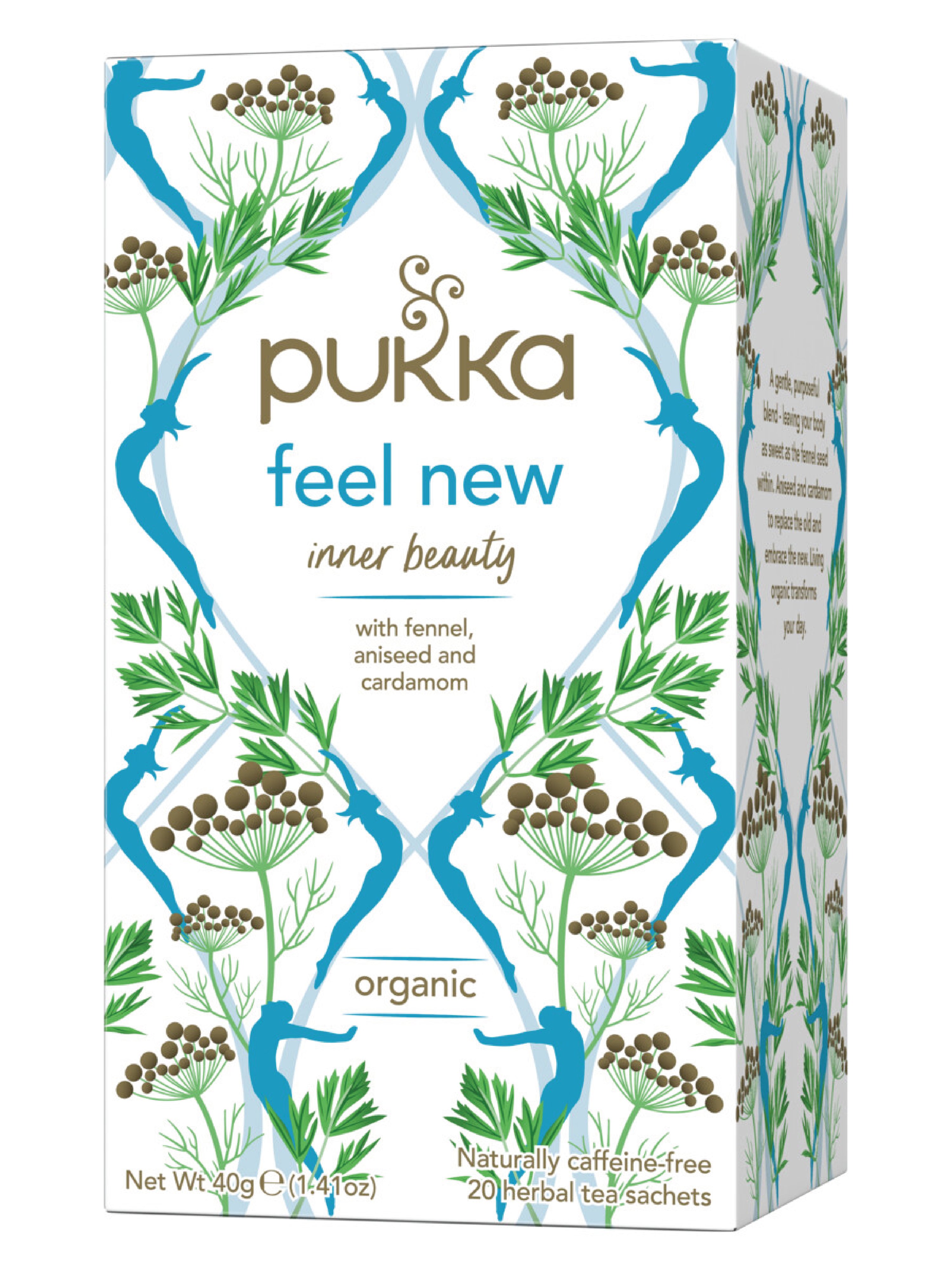Pukka Te, Feel New, 20 stk.