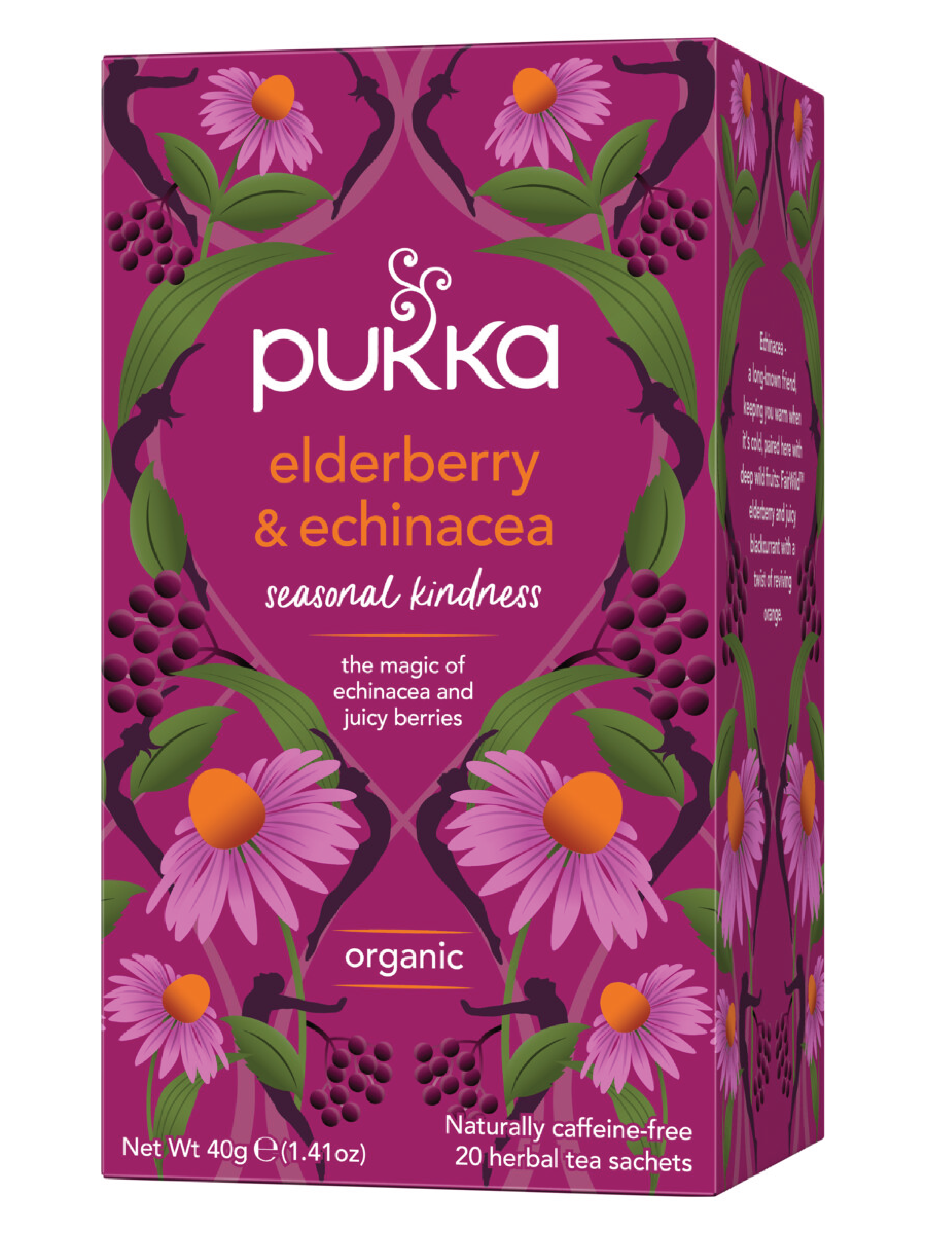 Pukka Te, Elderberry & Echinacea, 20 stk.