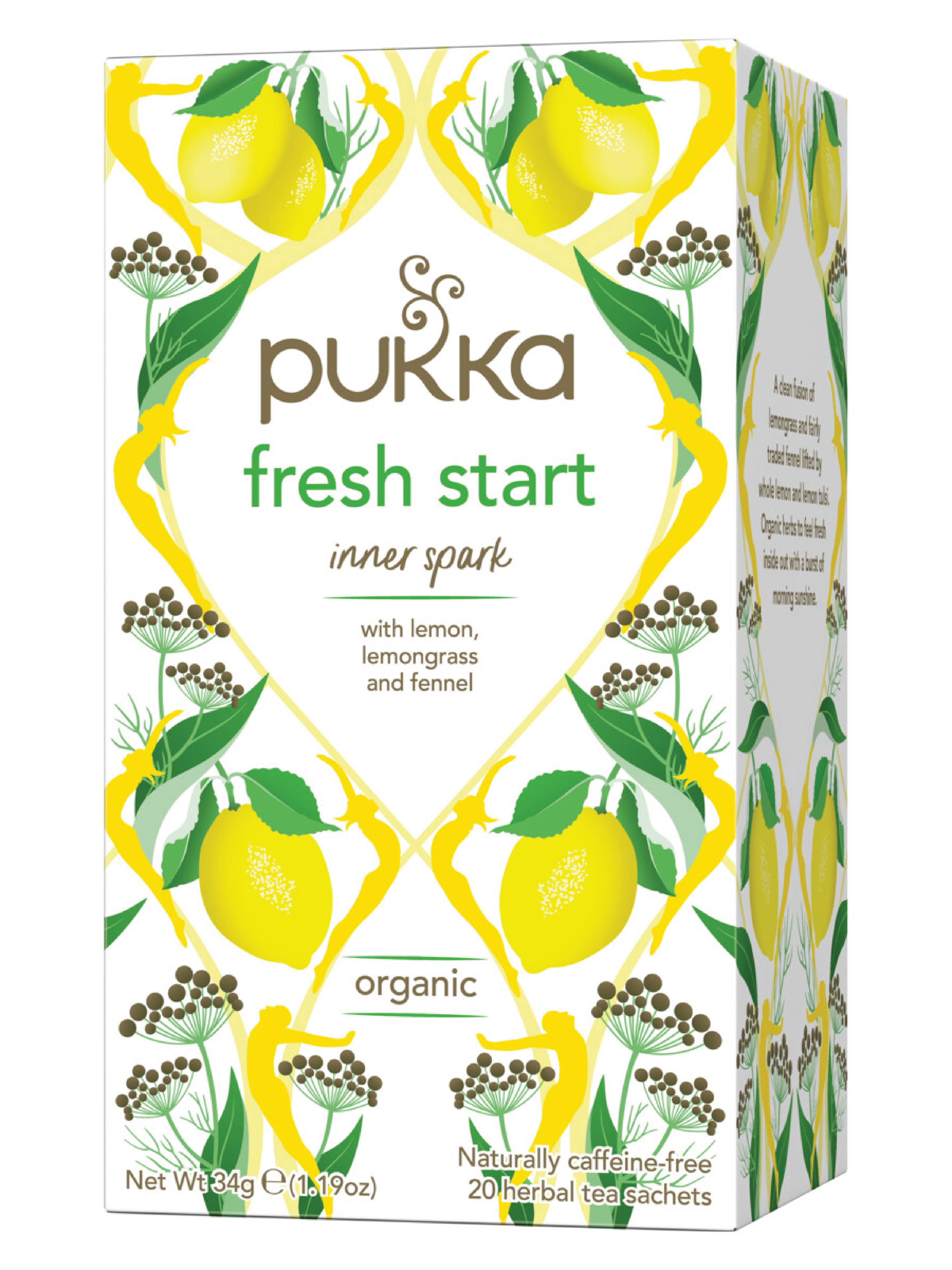 Pukka Te, Fresh Start, 20 stk