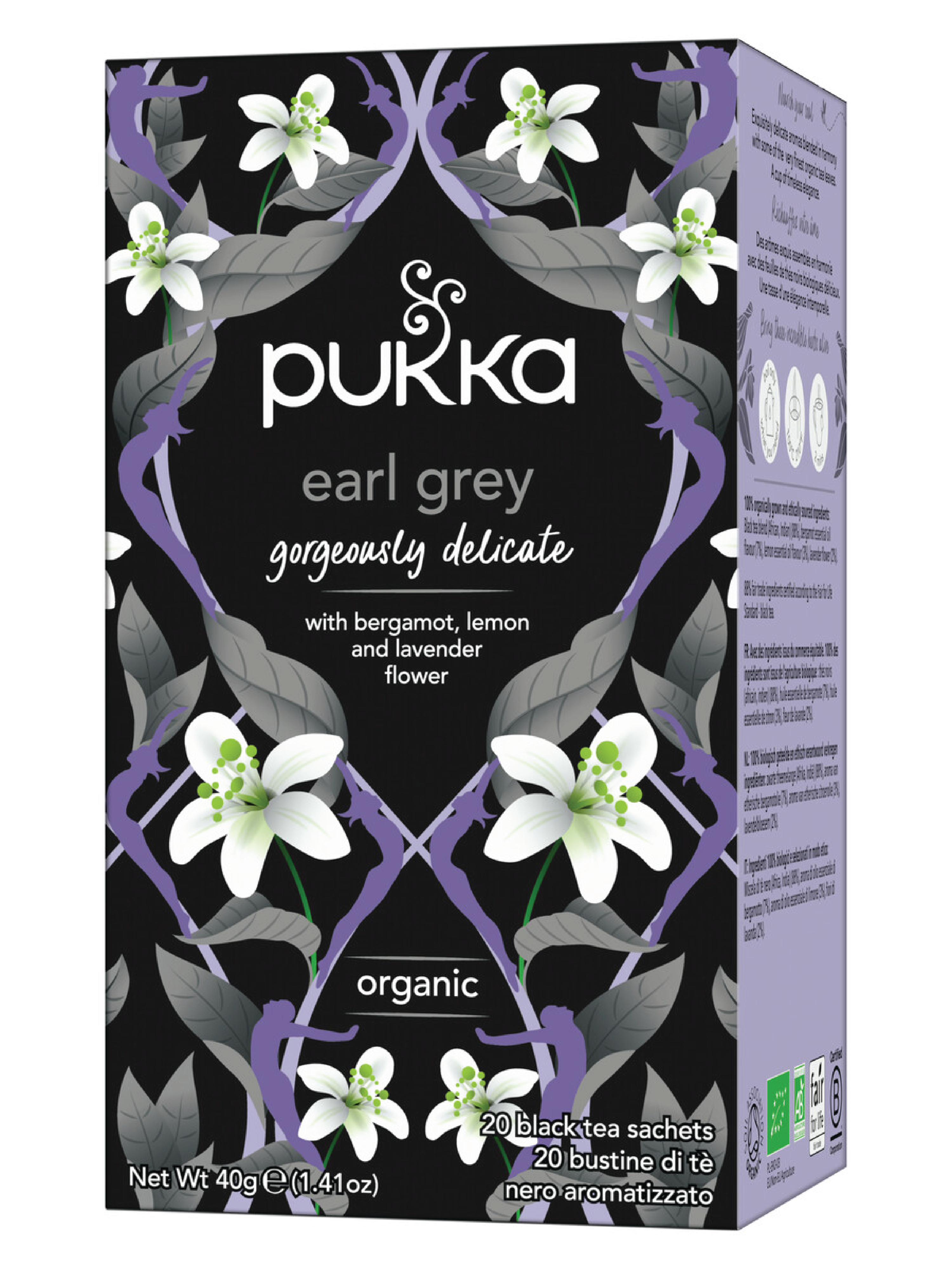 Pukka Te, Gorgeous Earl Grey, 20 stk