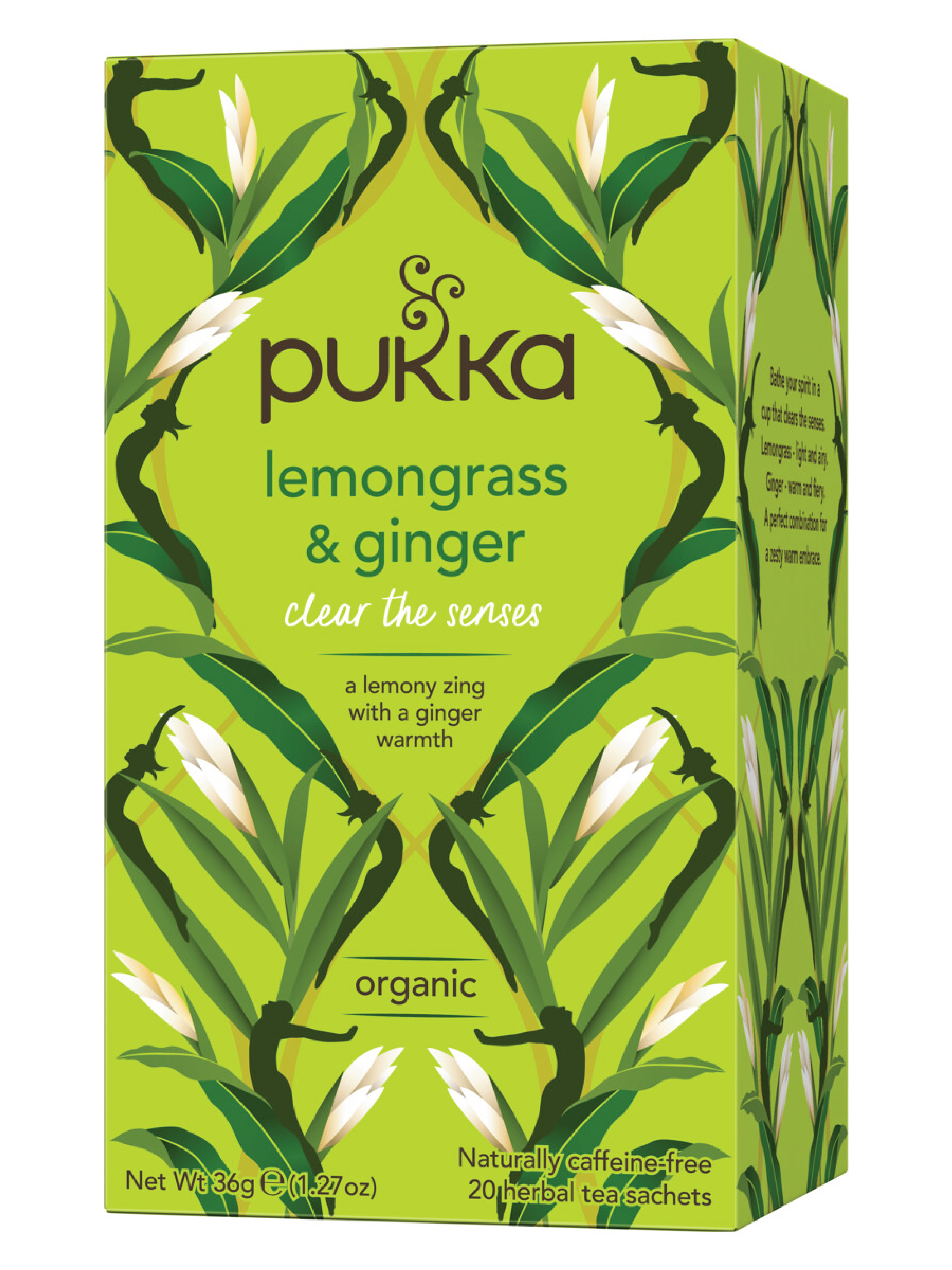 Pukka Te, Lemongrass & Ginger, 20 stk