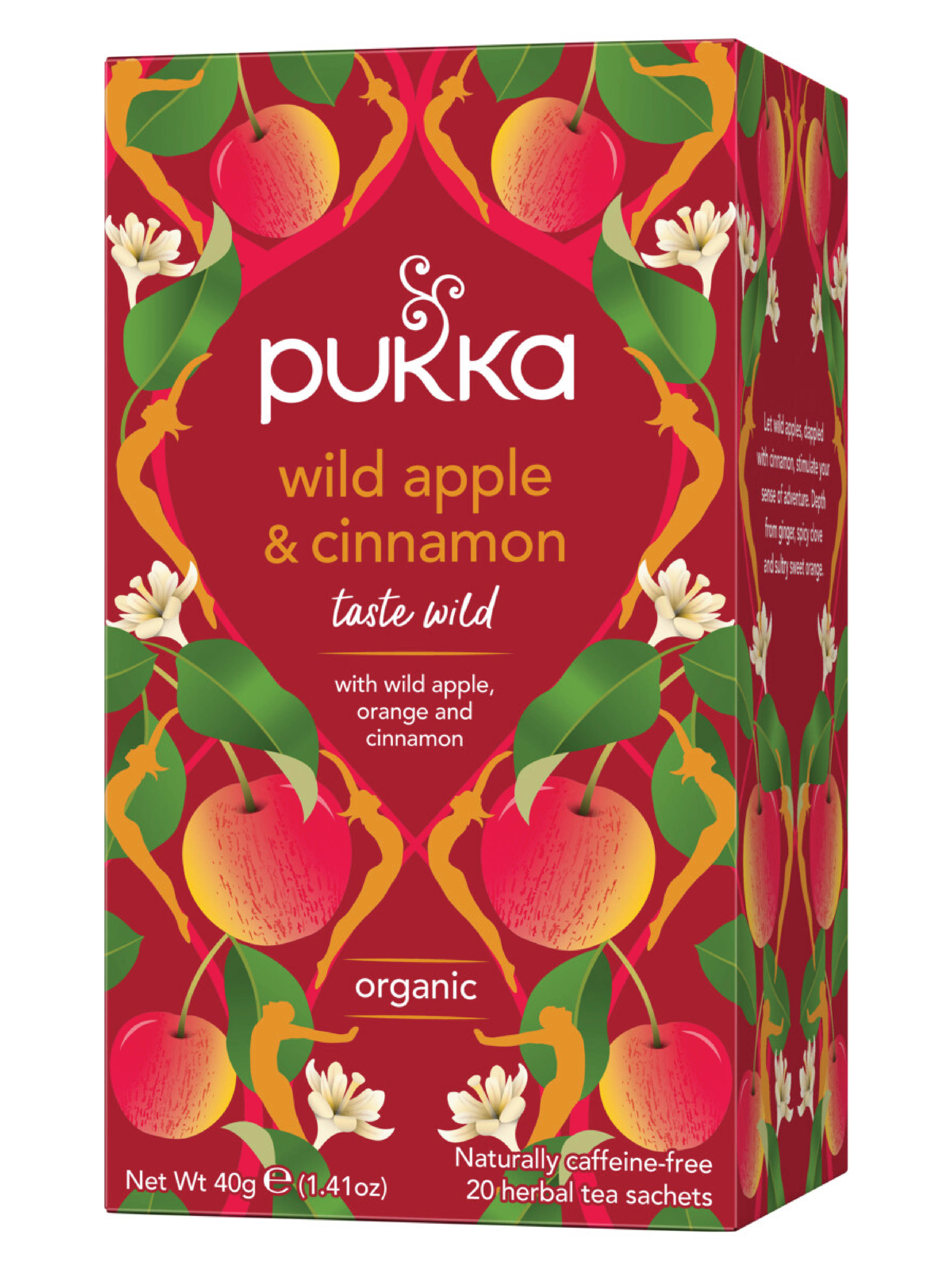 Pukka Te, Wild Apple & Cinnamon, 20 stk