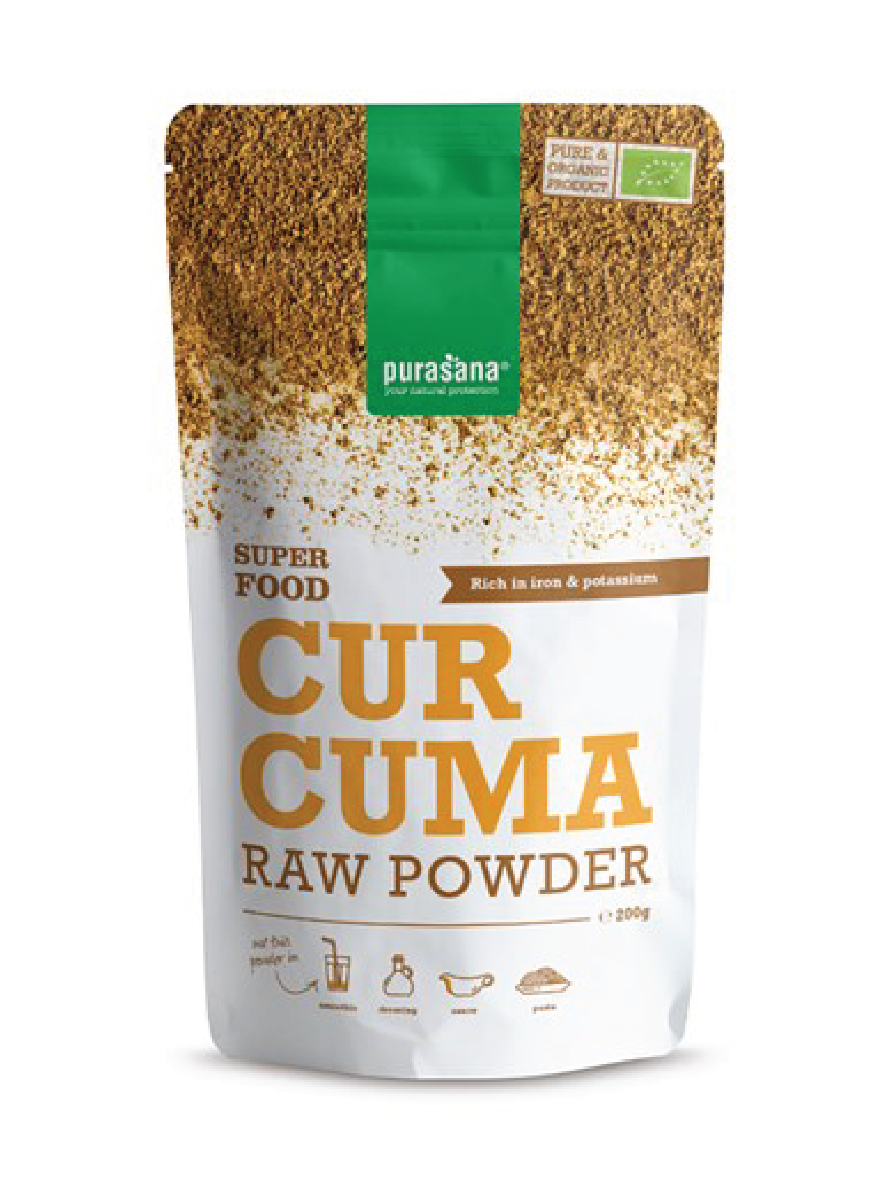 Purasana Curcuma Powder, 200 g