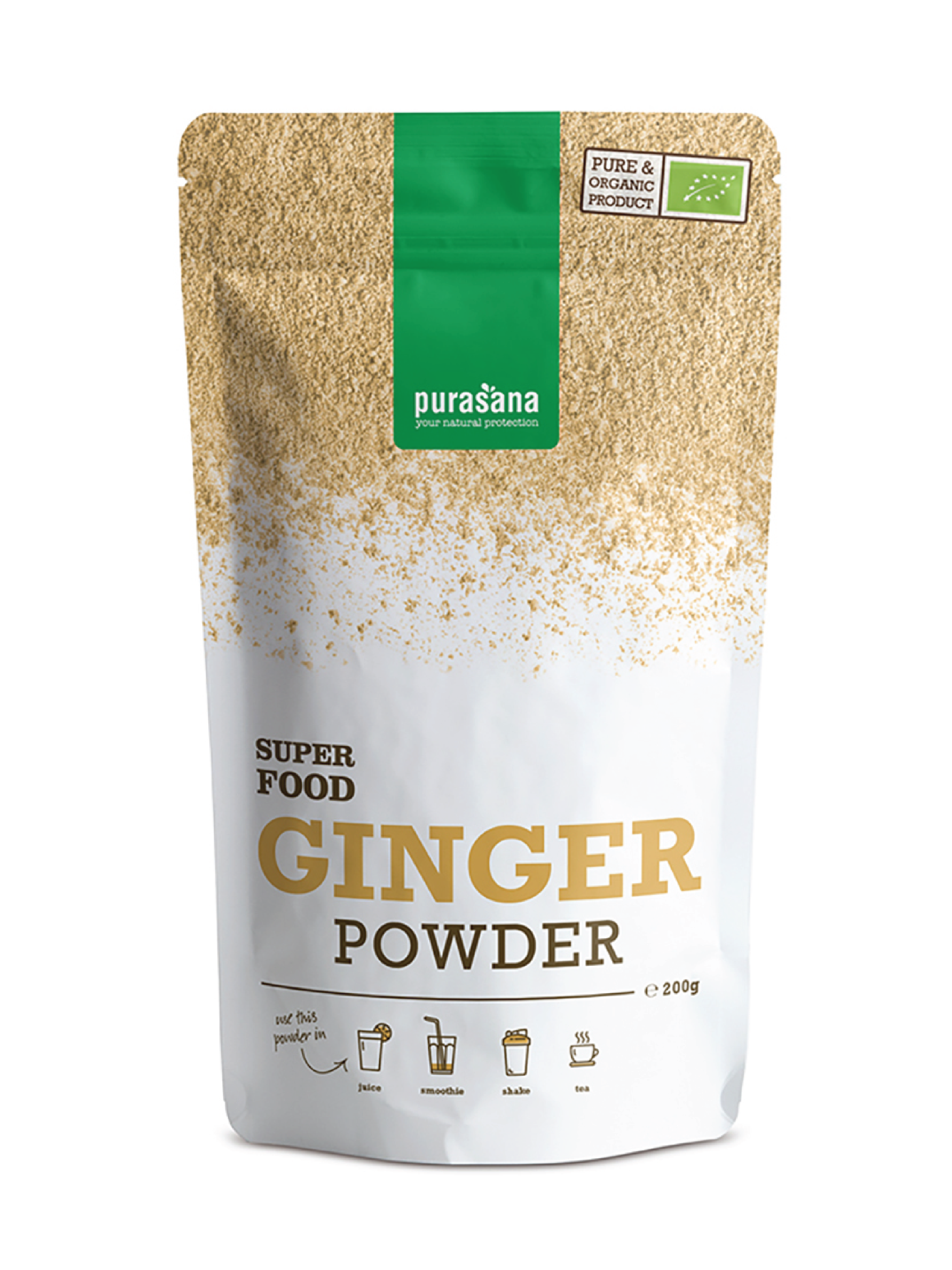 Purasana Ginger Powder, 200 g