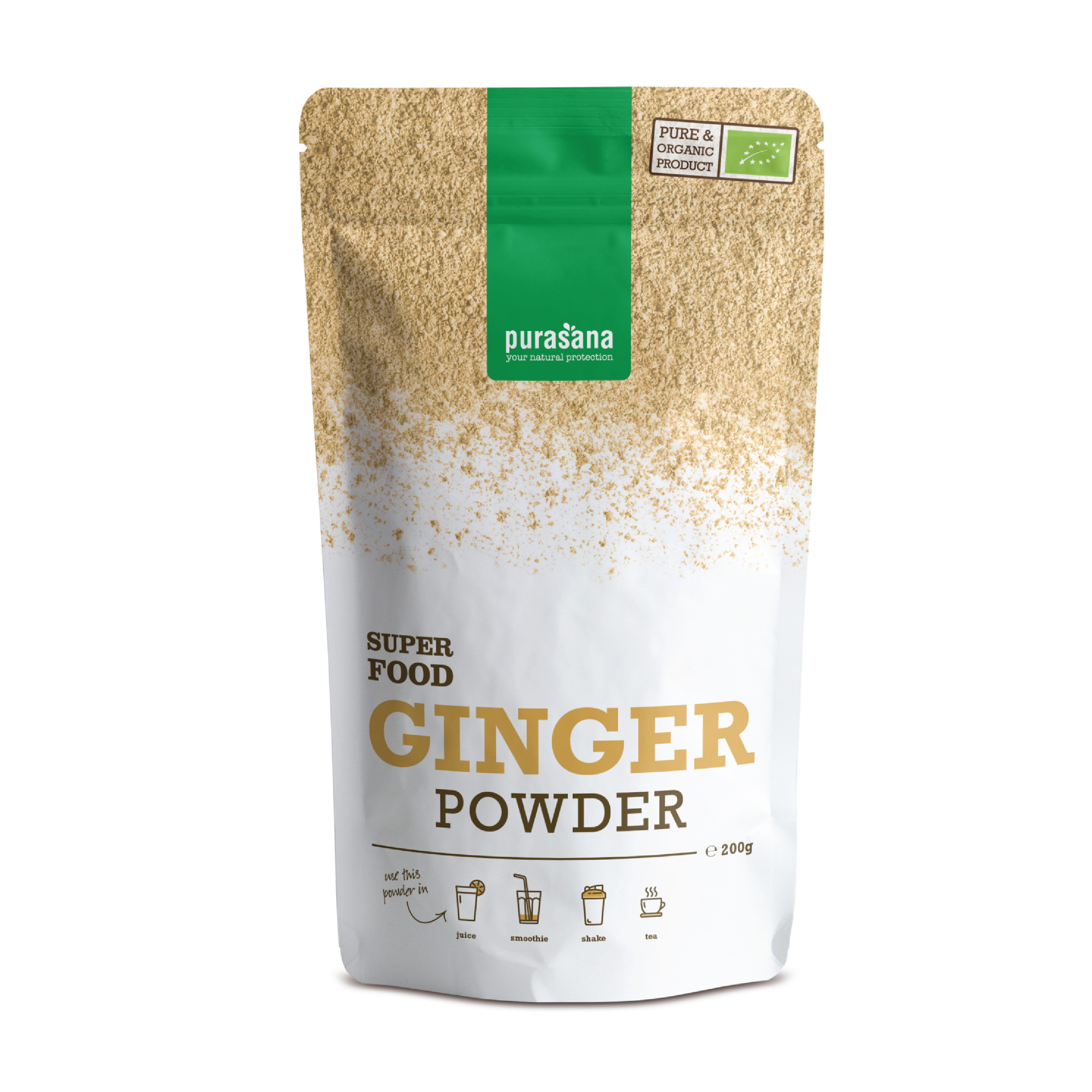 Purasana Ginger Powder, 200 g