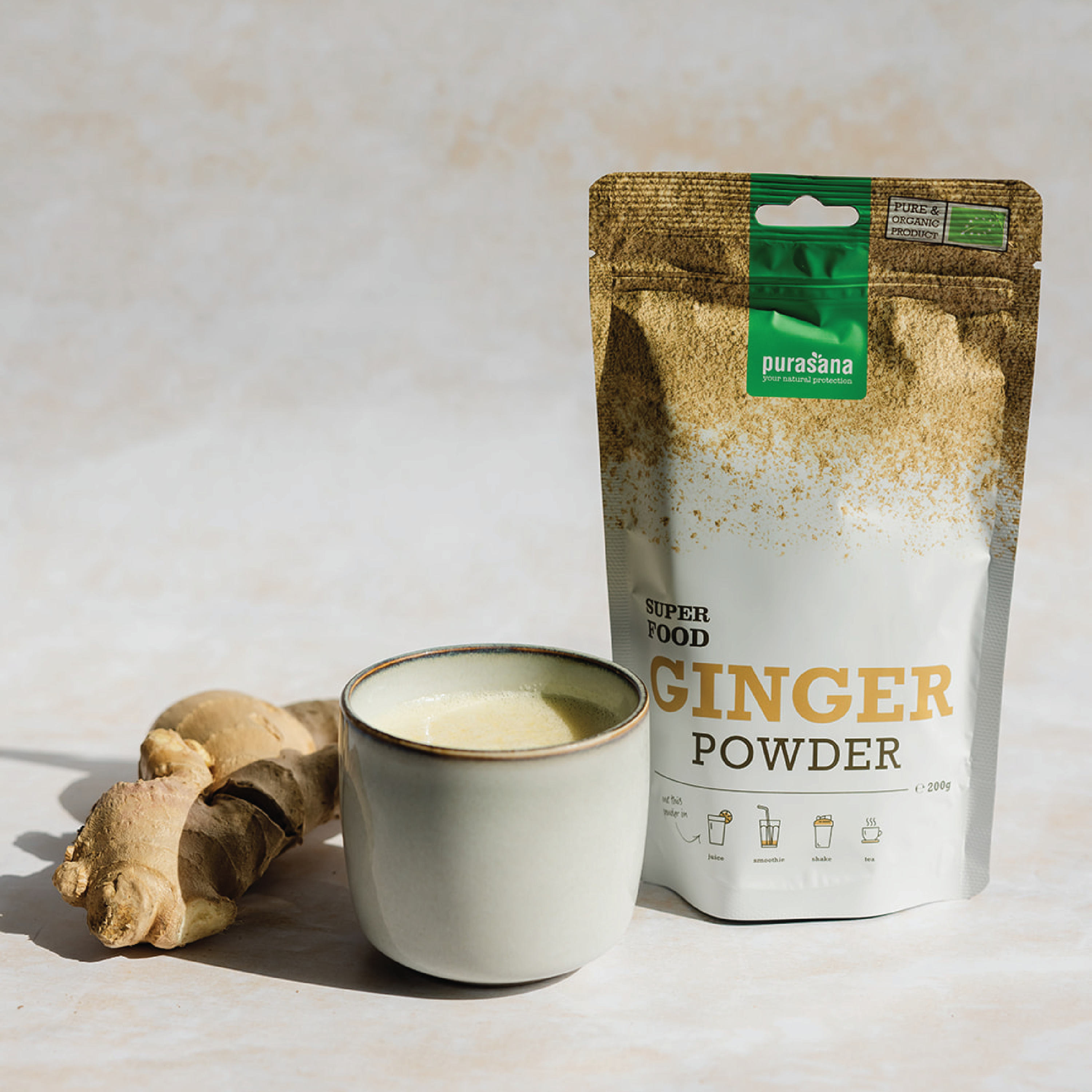 Purasana Ginger Powder, 200 g