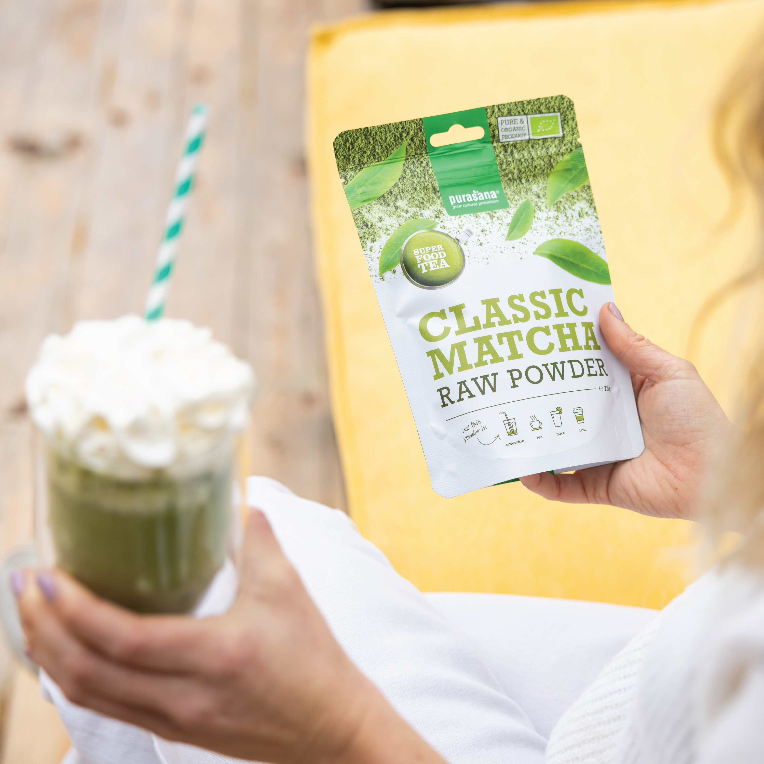 Purasana Matcha Classic Powder, 75 g