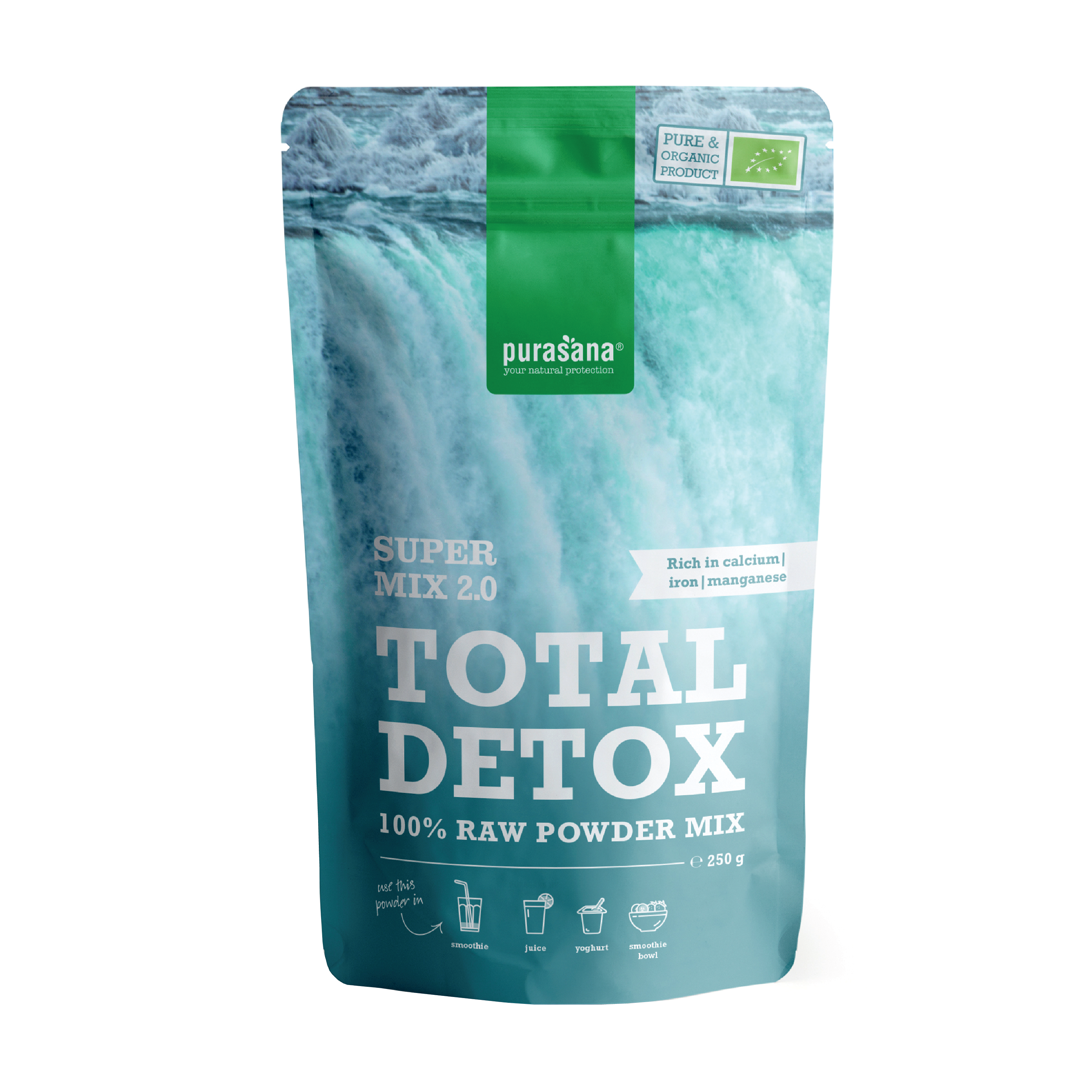 Purasana Total Detox Mix, 250 g