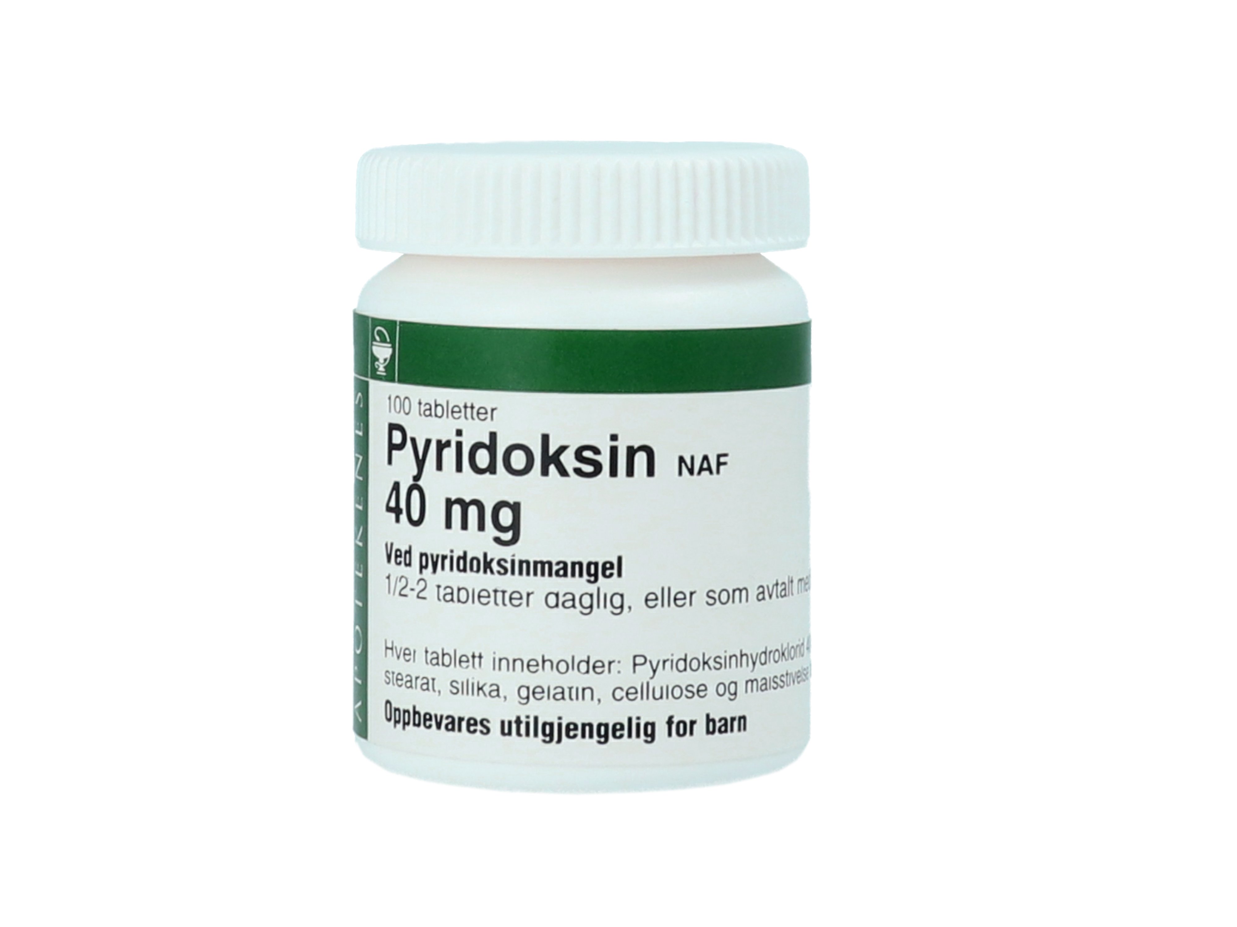 NAF Pyridoksin NAF 40mg, 100 stk.