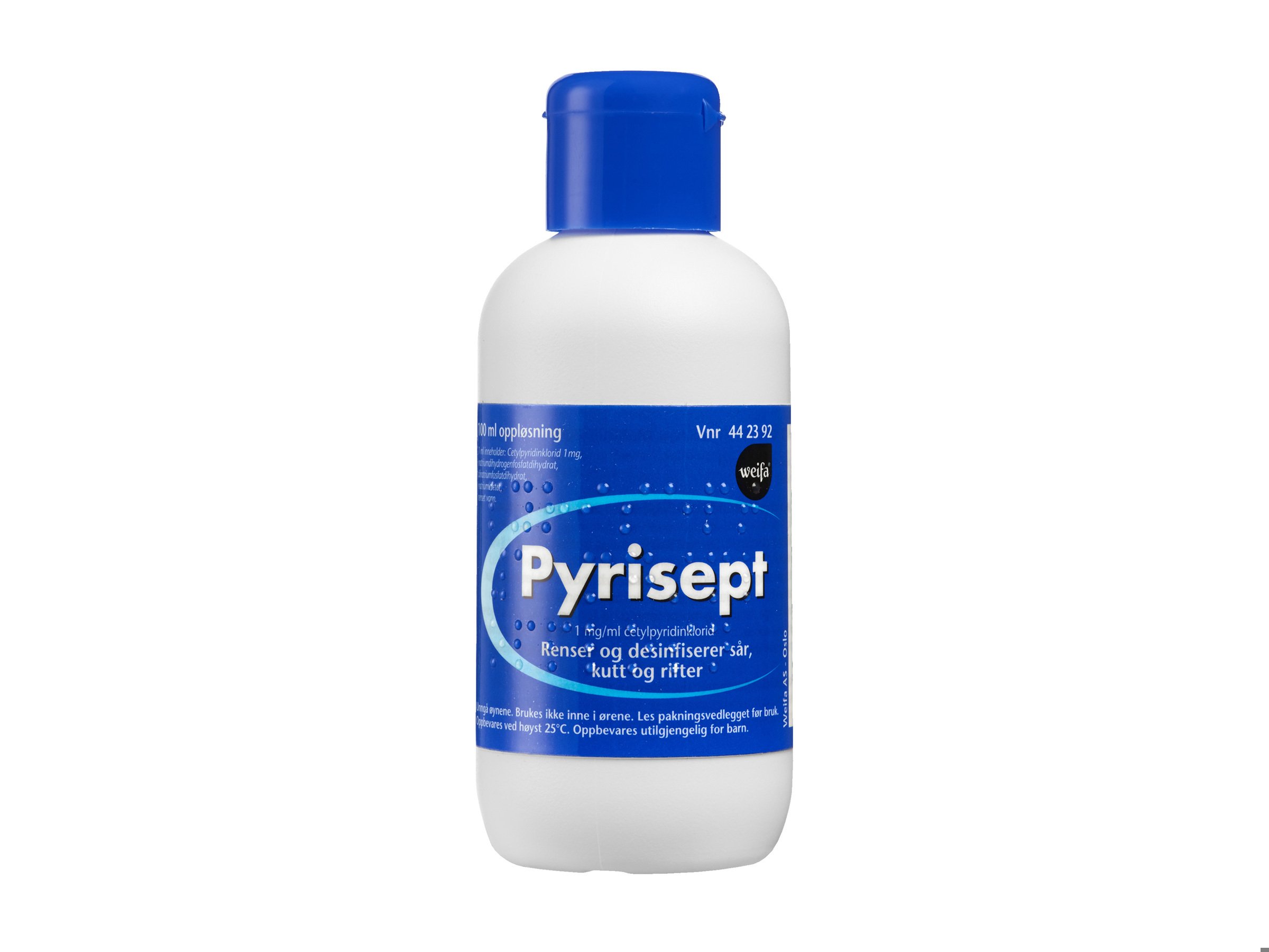 Pyrisept Oppløsning 1 mg/ml, 100 ml.