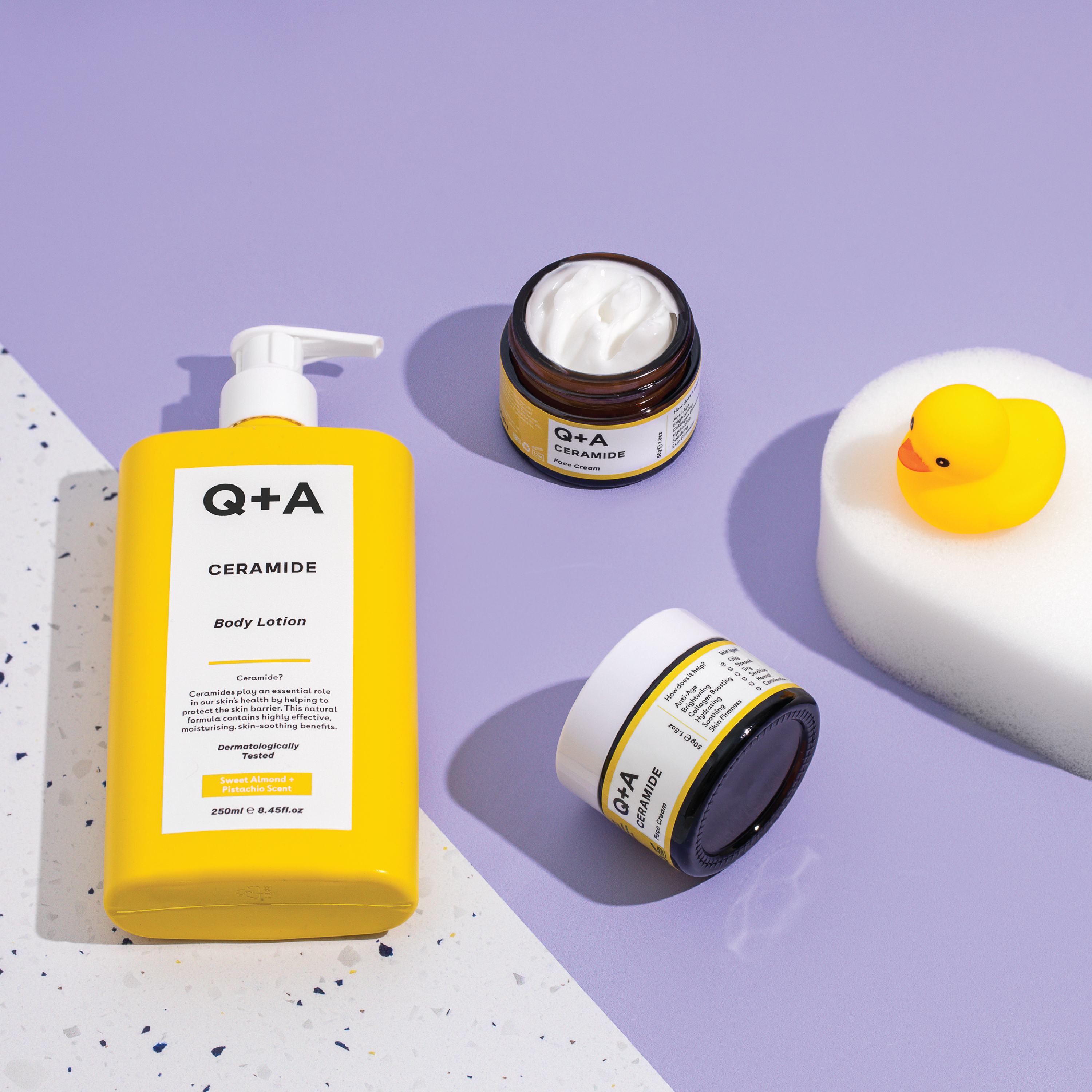 Q+A Ceramide Body Lotion, 250 ml