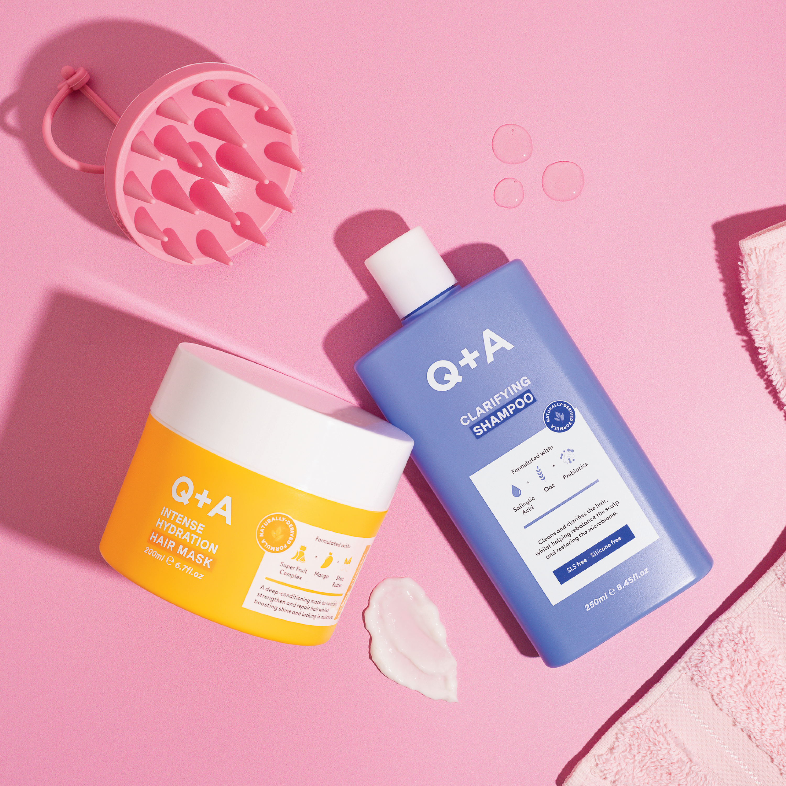 Q+A Clarifying Shampoo, 250 ml