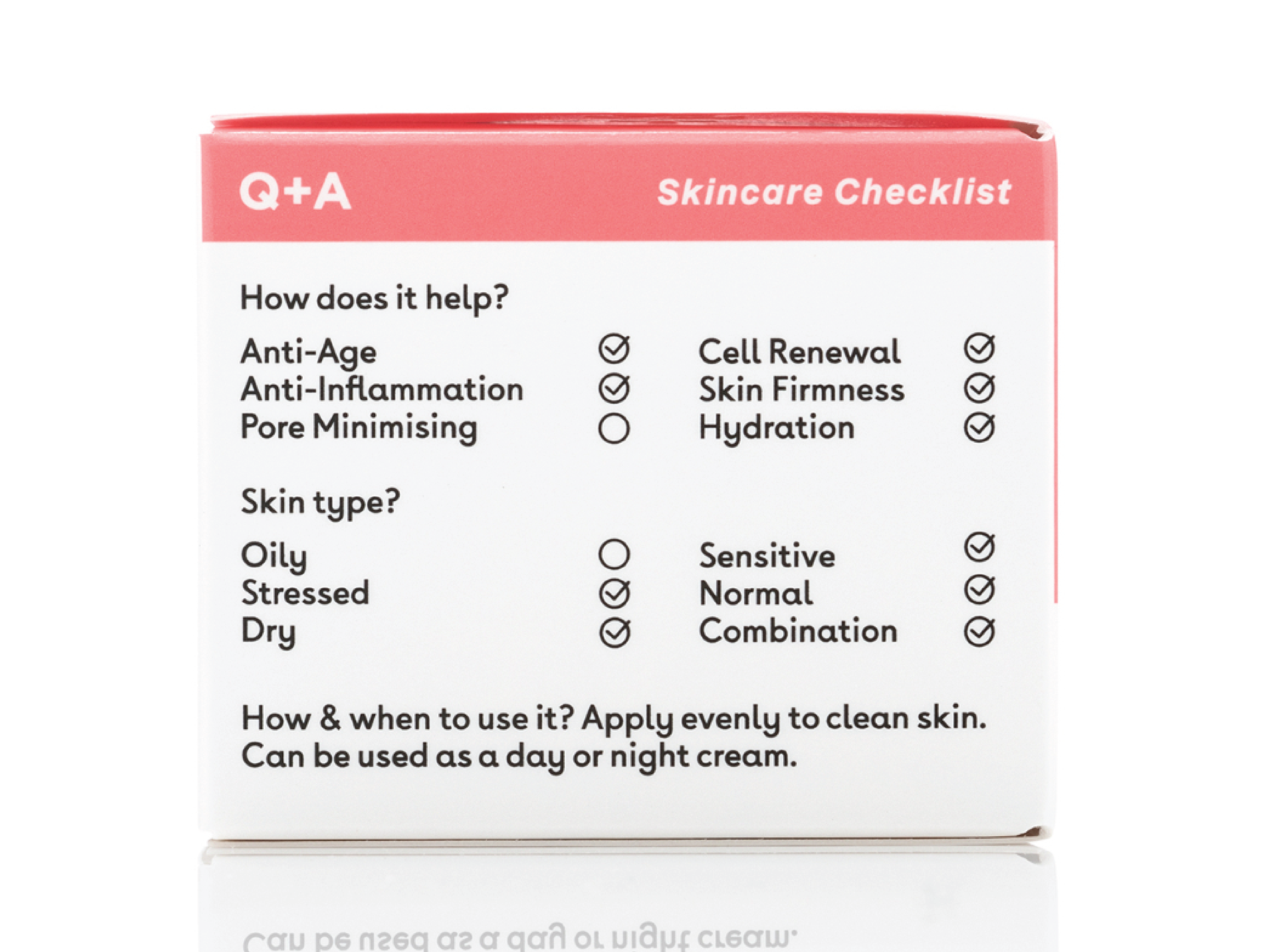 Q+A Collagen Face Cream, 50 g