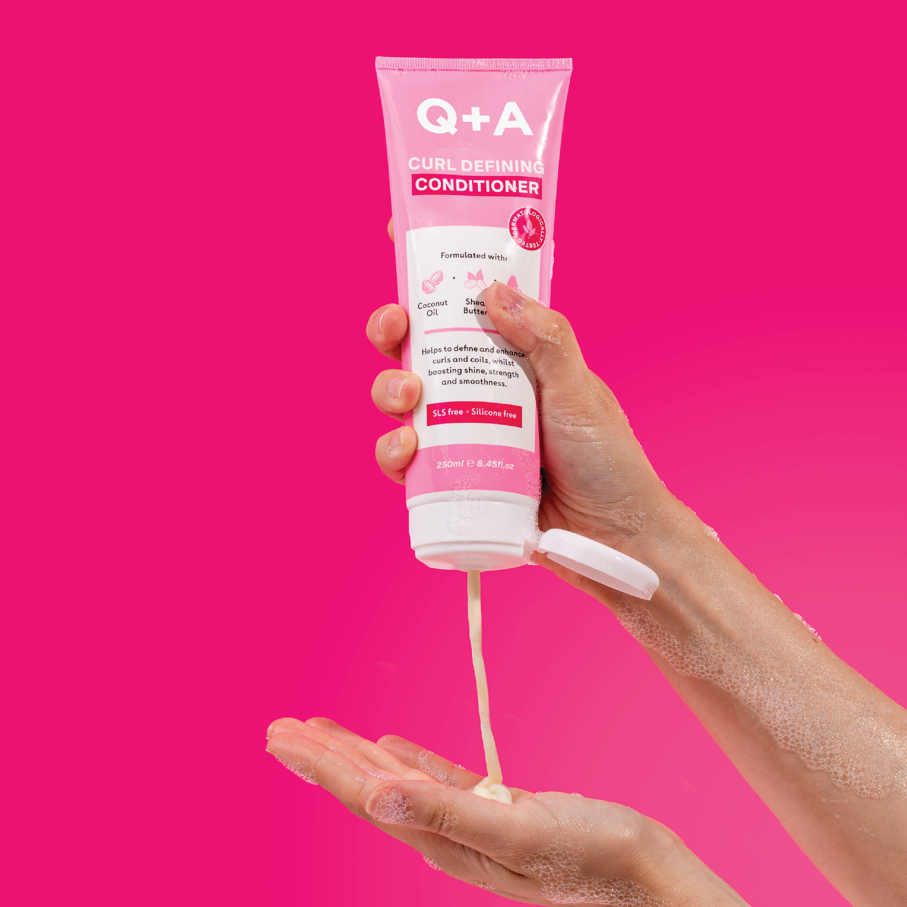 Q+A Curl Defining Conditioner, 250 ml