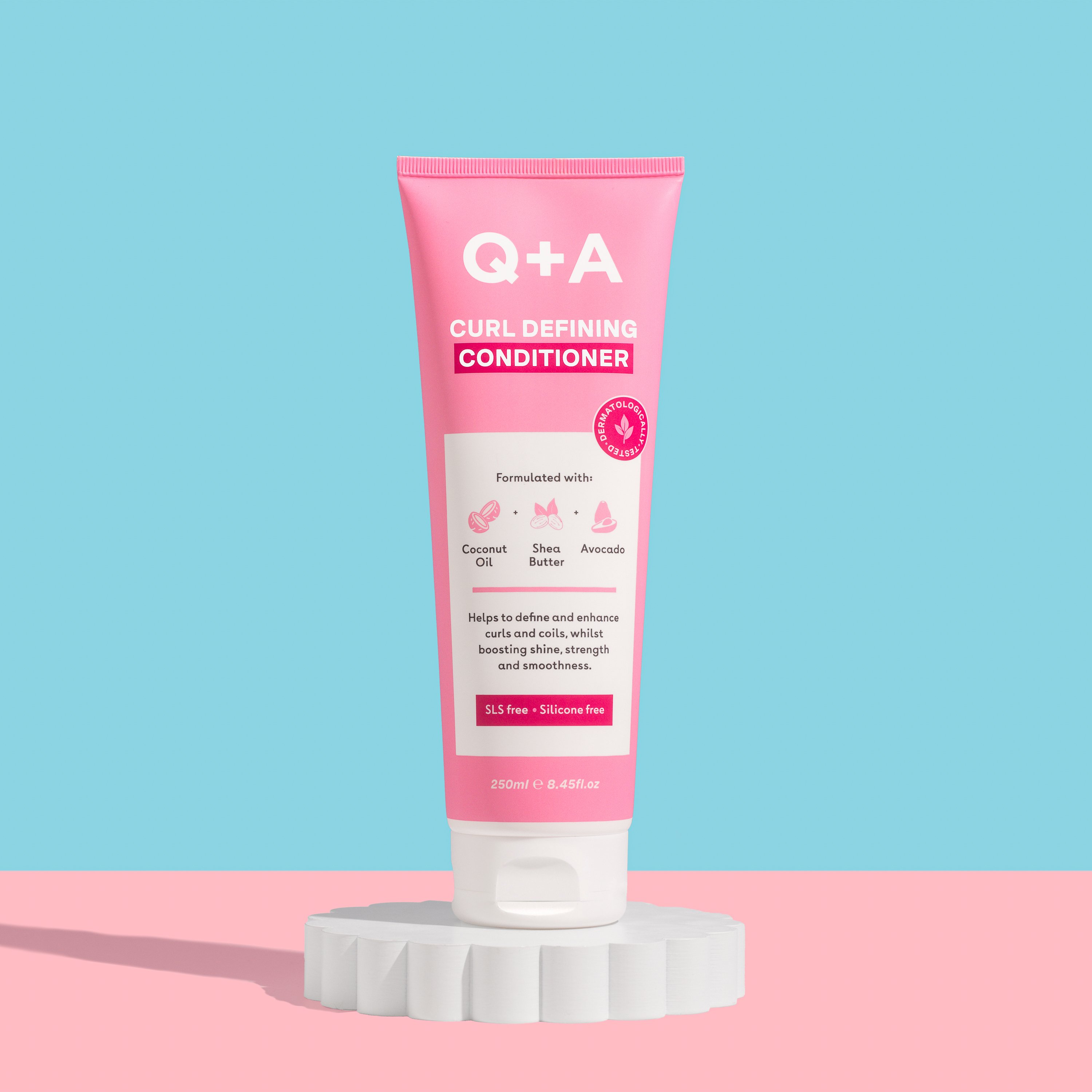 Q+A Curl Defining Conditioner, 250 ml