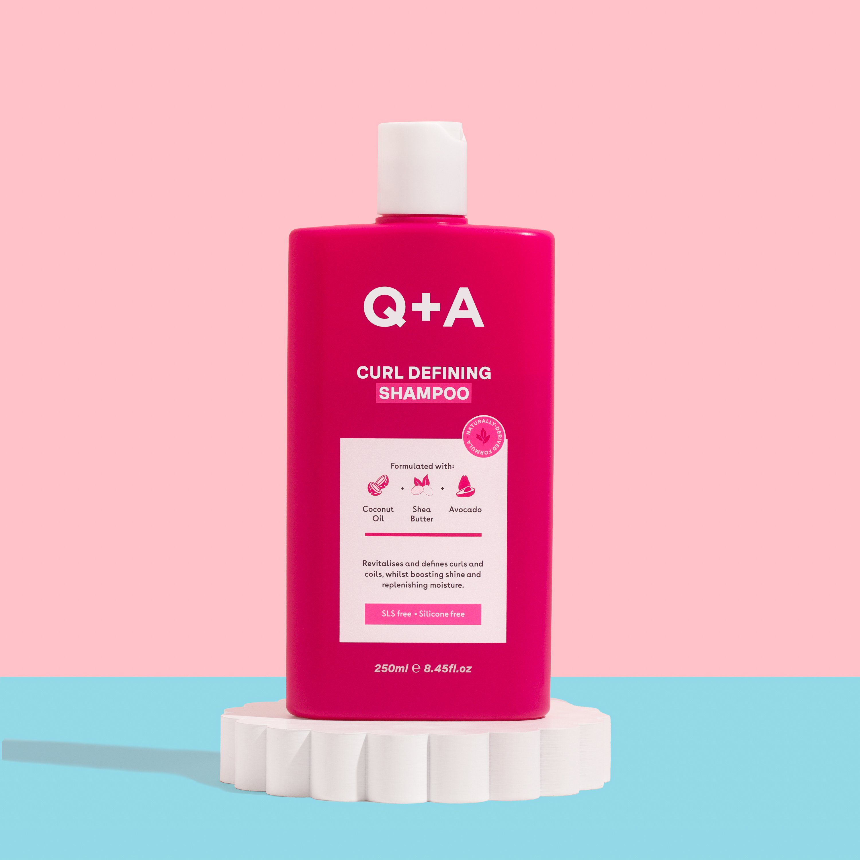 Q+A Curl Defining Shampoo, 250 ml