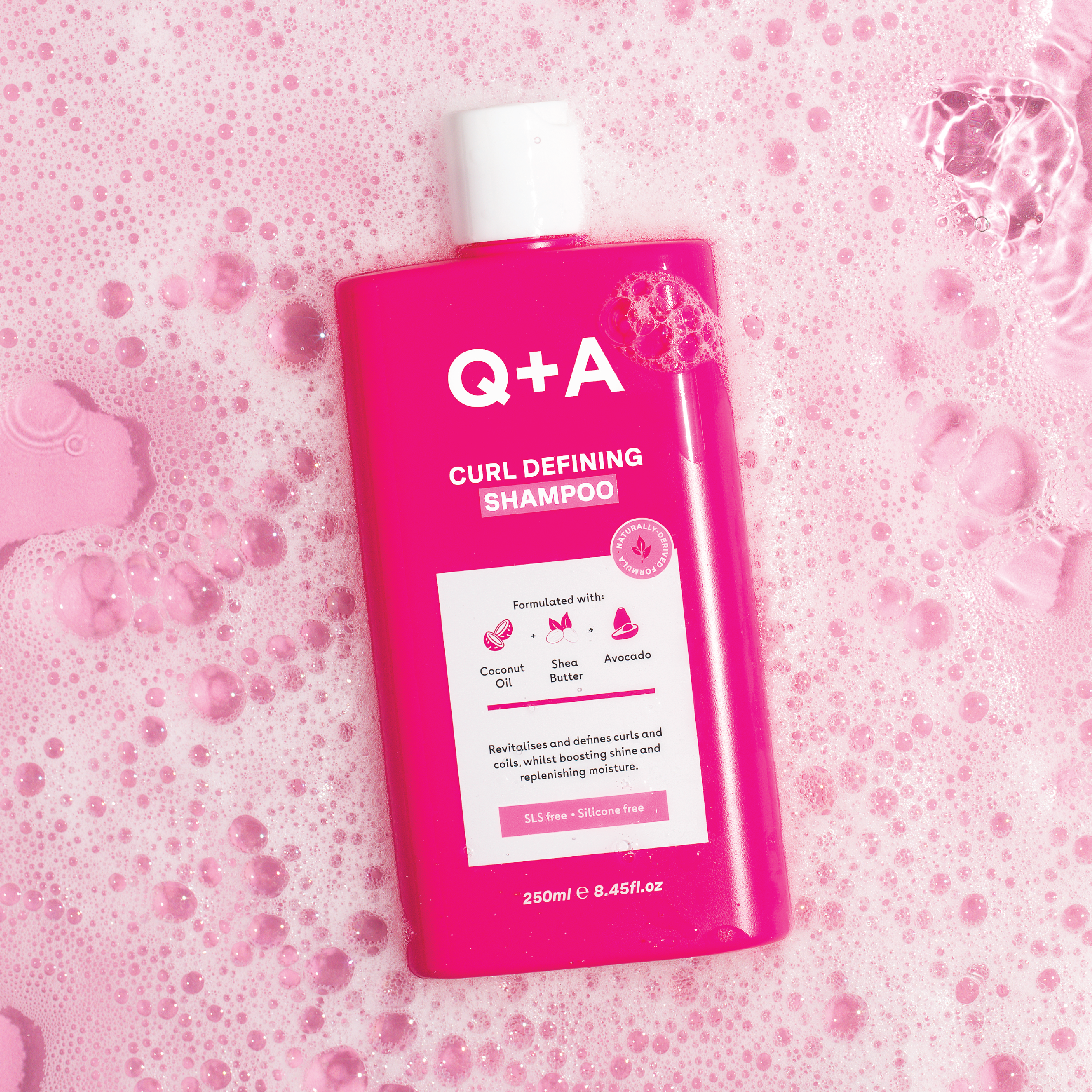 Q+A Curl Defining Shampoo, 250 ml