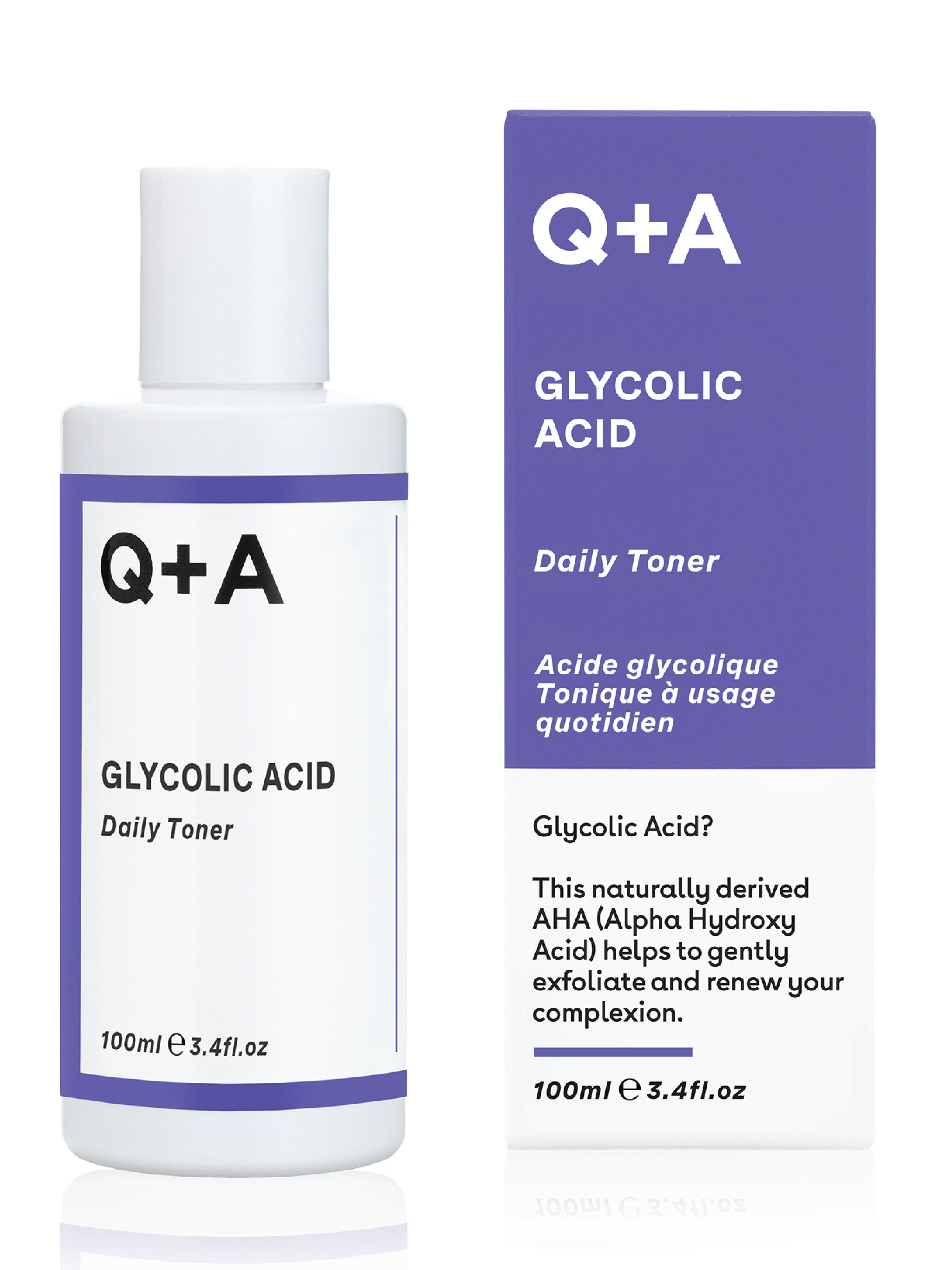 Q+A Glycolic Acid Daily Toner, 100 ml