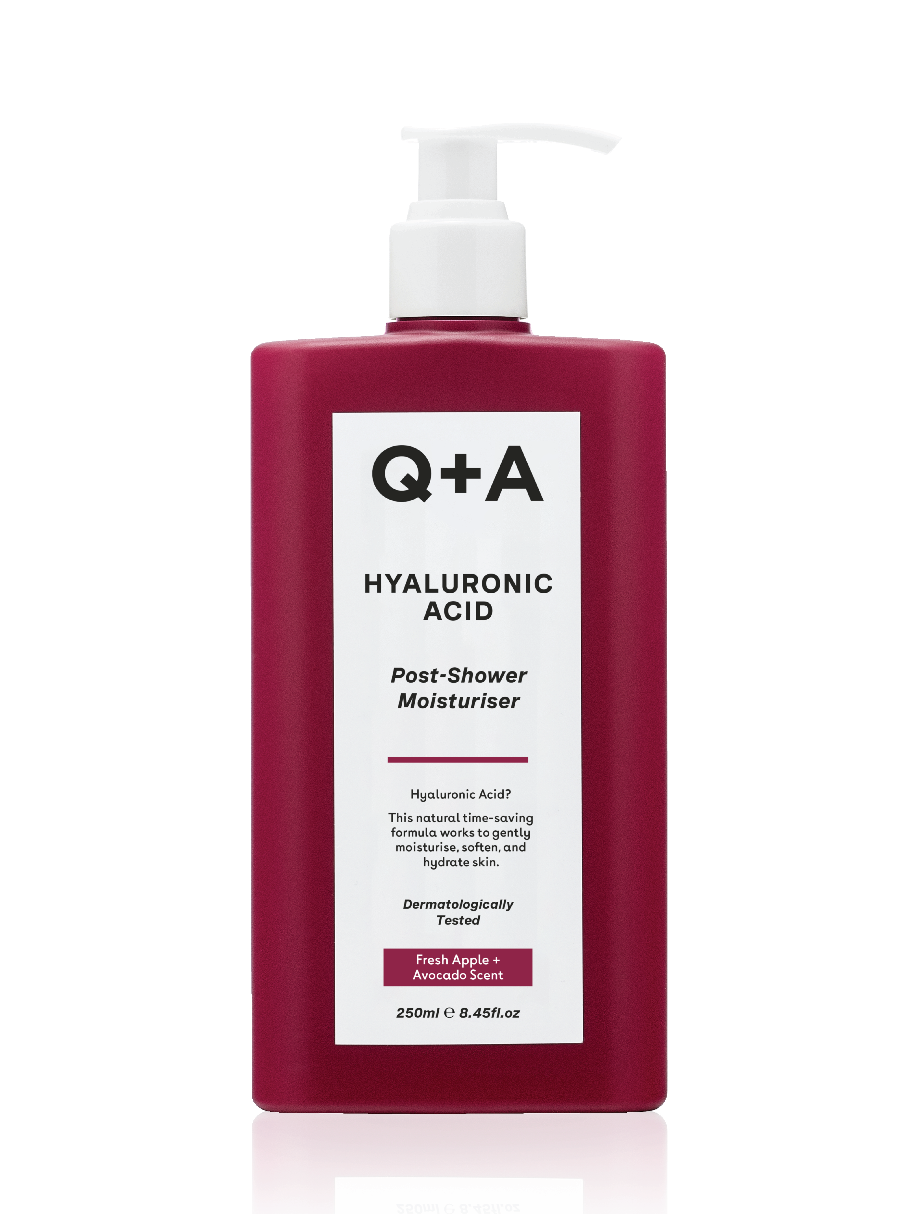 Q+A Hyaluronic Acid Post-Shower Moisturiser, 250 ml