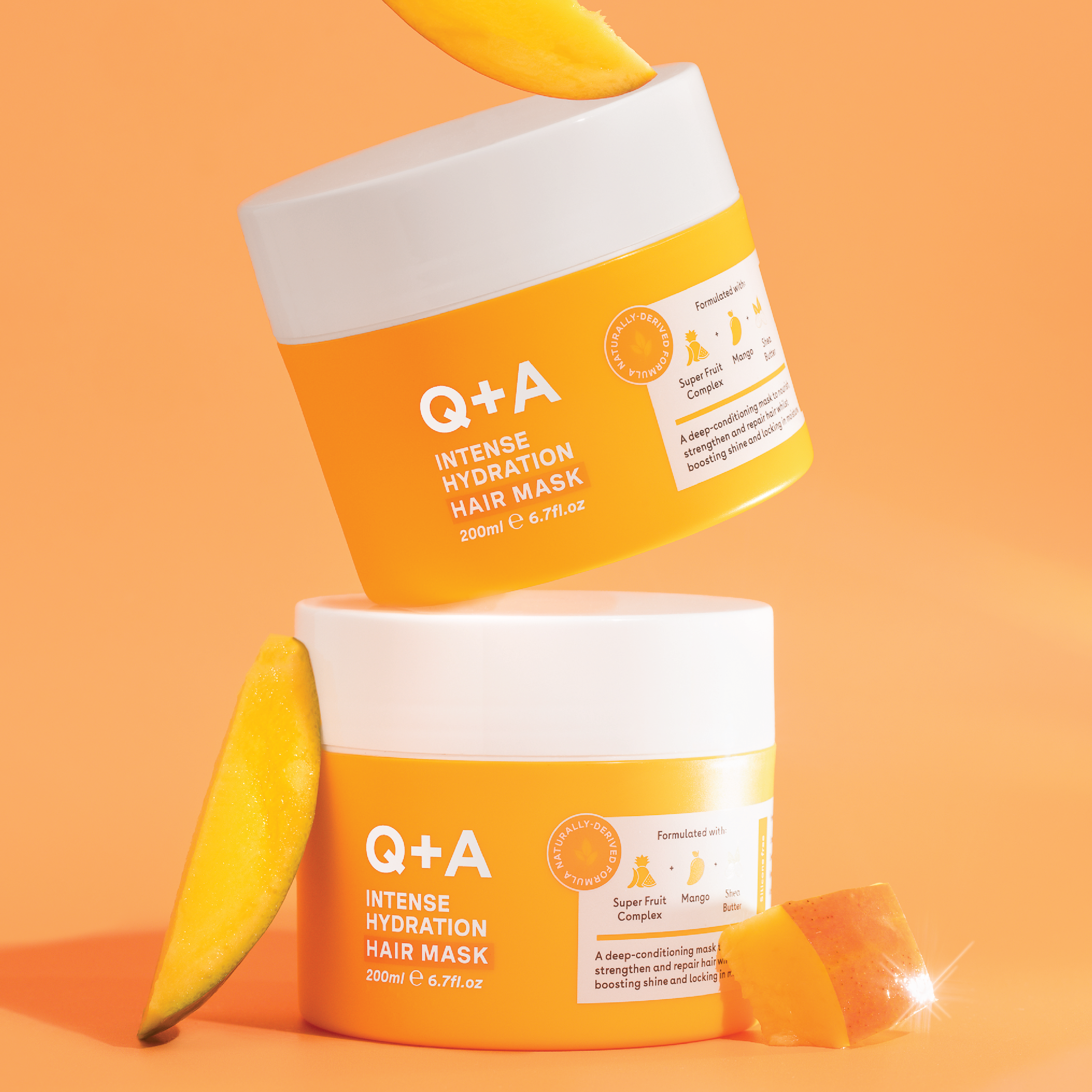 Q+A Intense Hydration Hair Mask, 200 ml