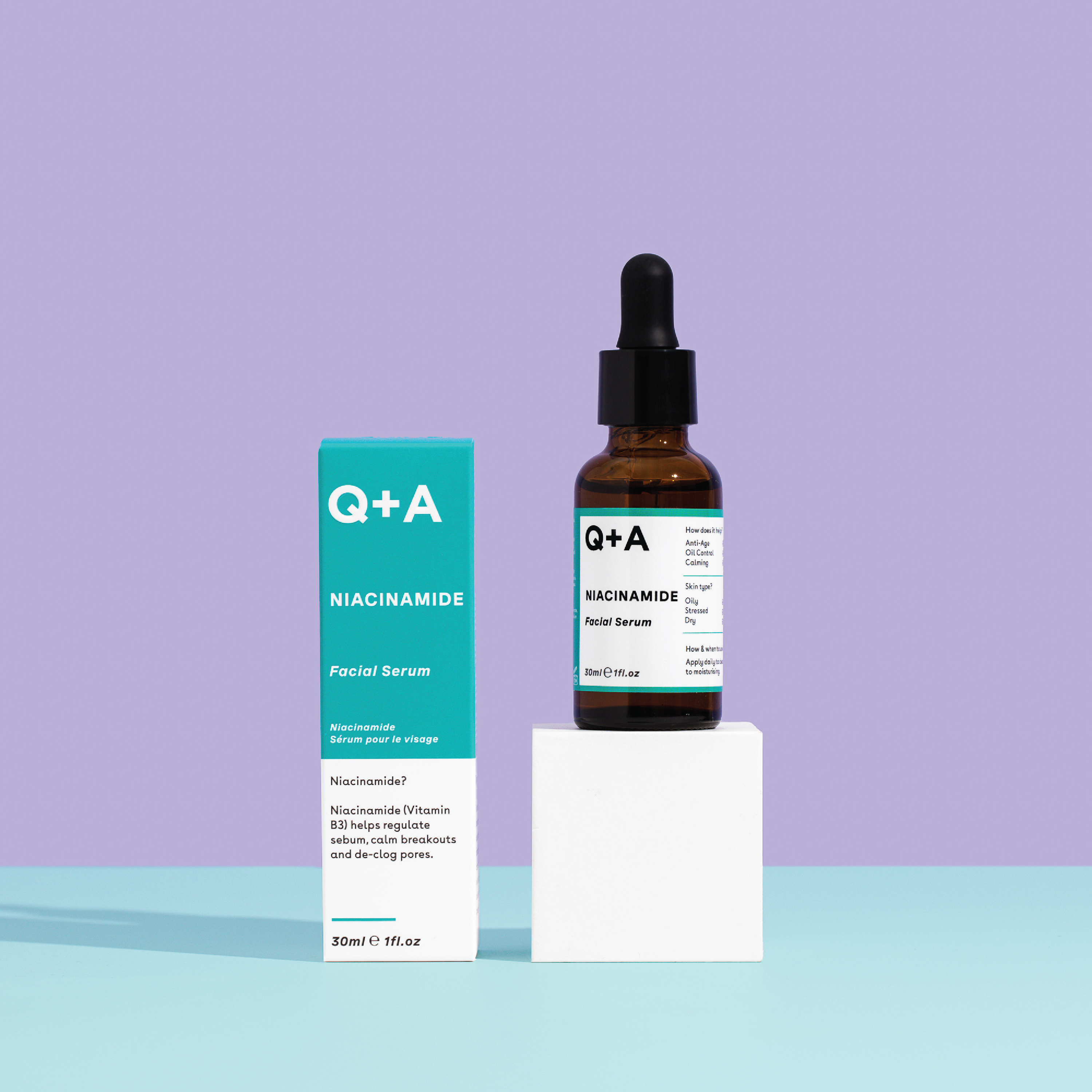 Q+A Niacinamide Facial Serum, 30 ml