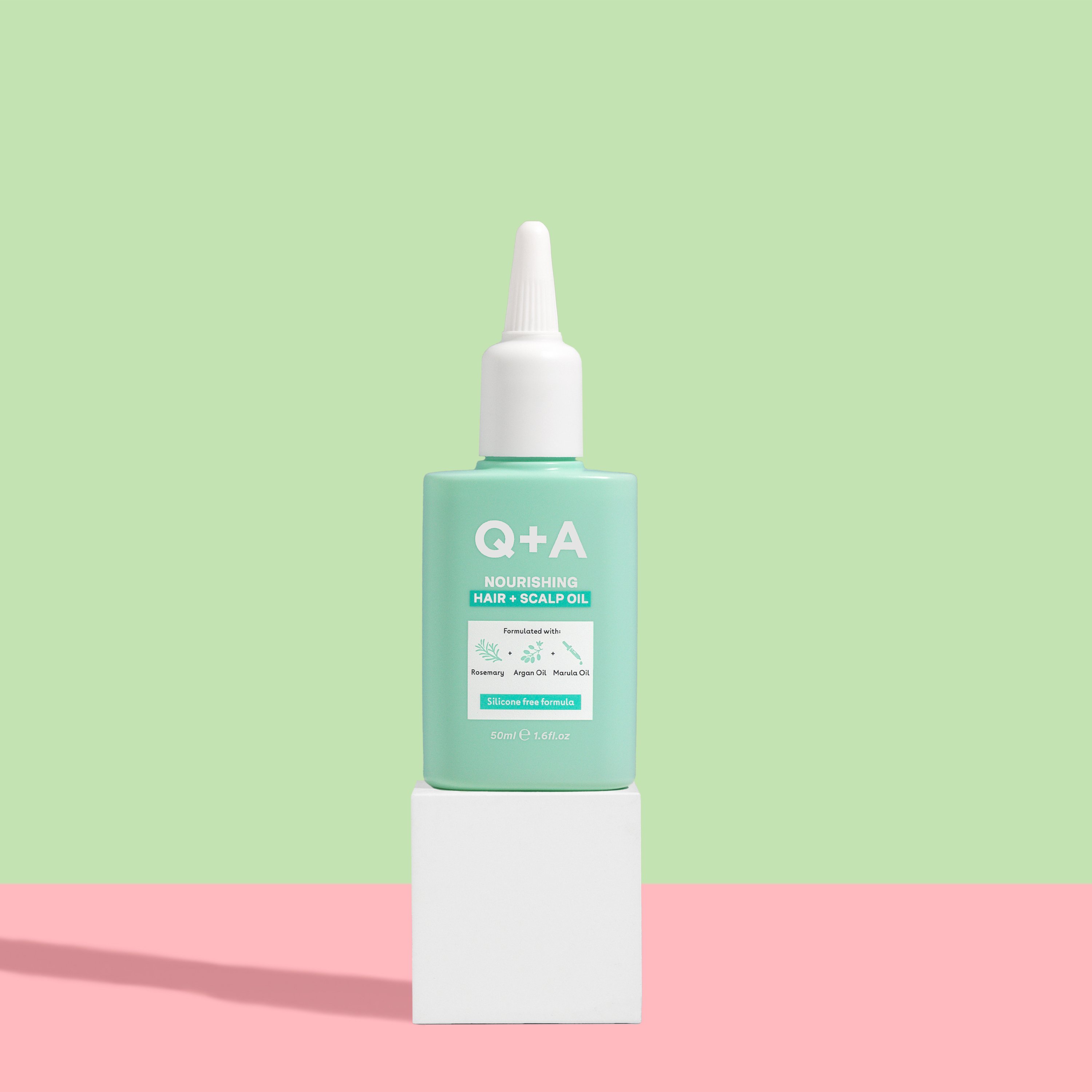 Q+A Nourishing Hair + Scalp Oil, 50 ml