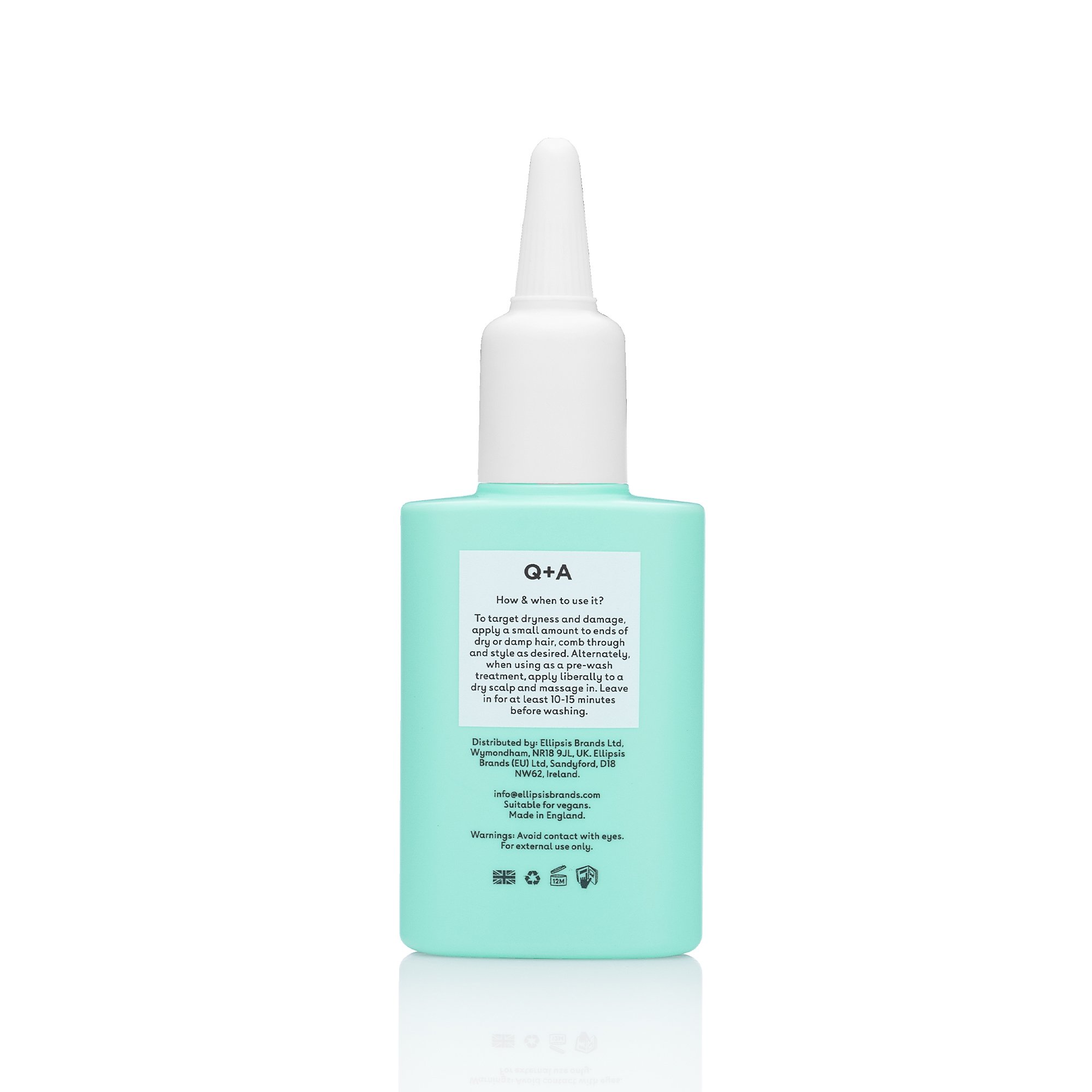 Q+A Nourishing Hair + Scalp Oil, 50 ml