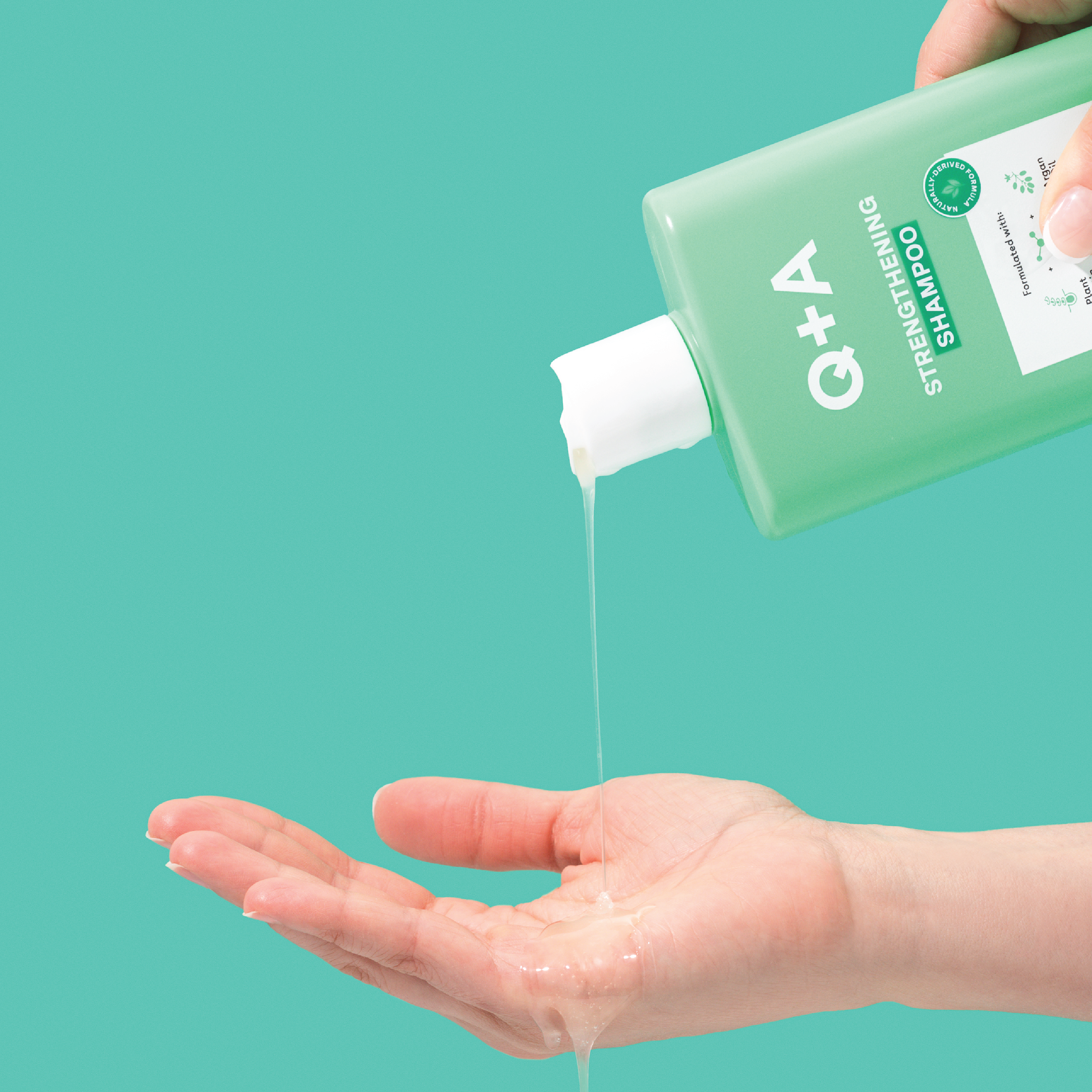 Q+A Strengthening Shampoo, 250 ml