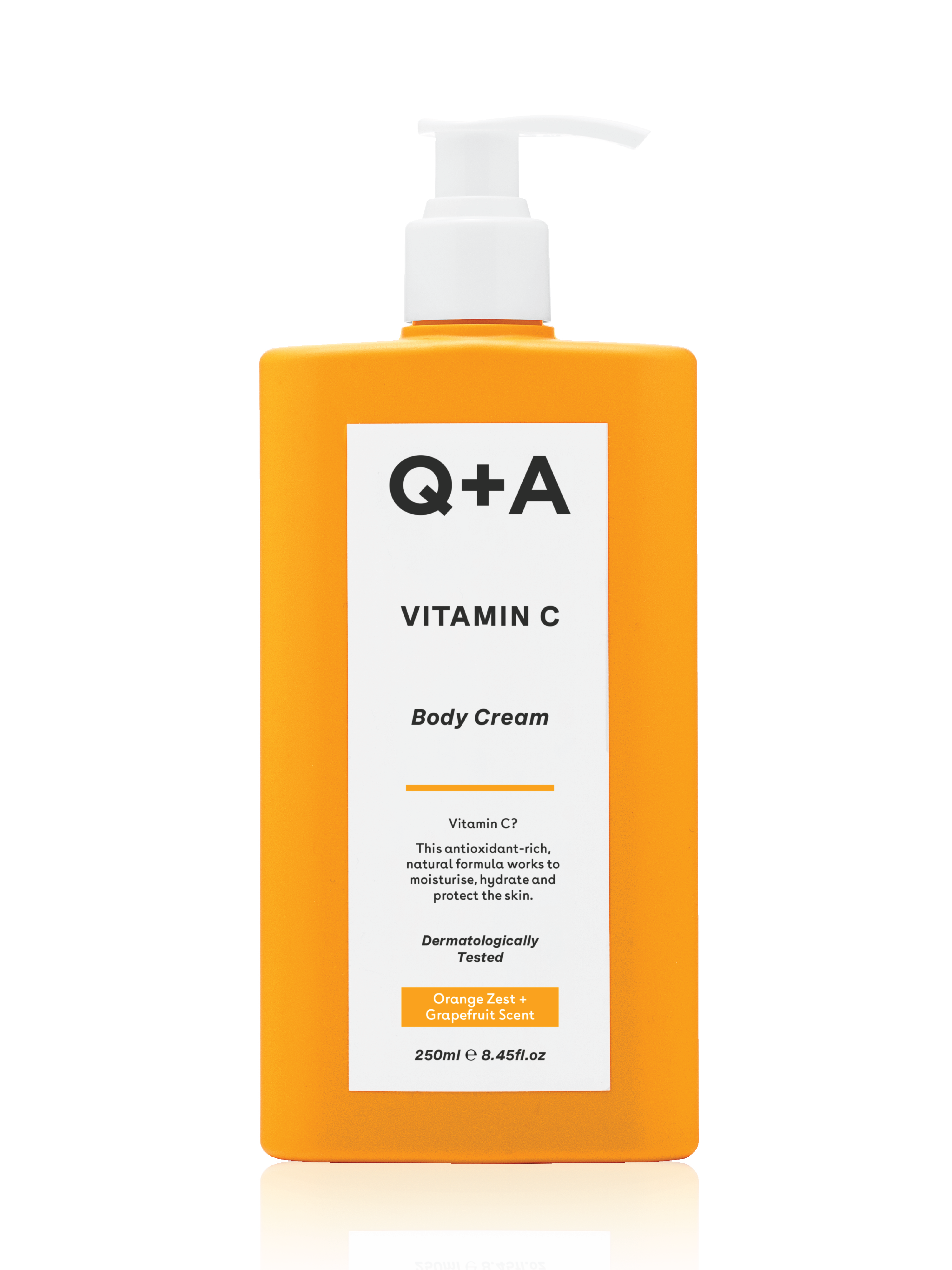 Q+A Vitamin C Body Cream, 250 ml