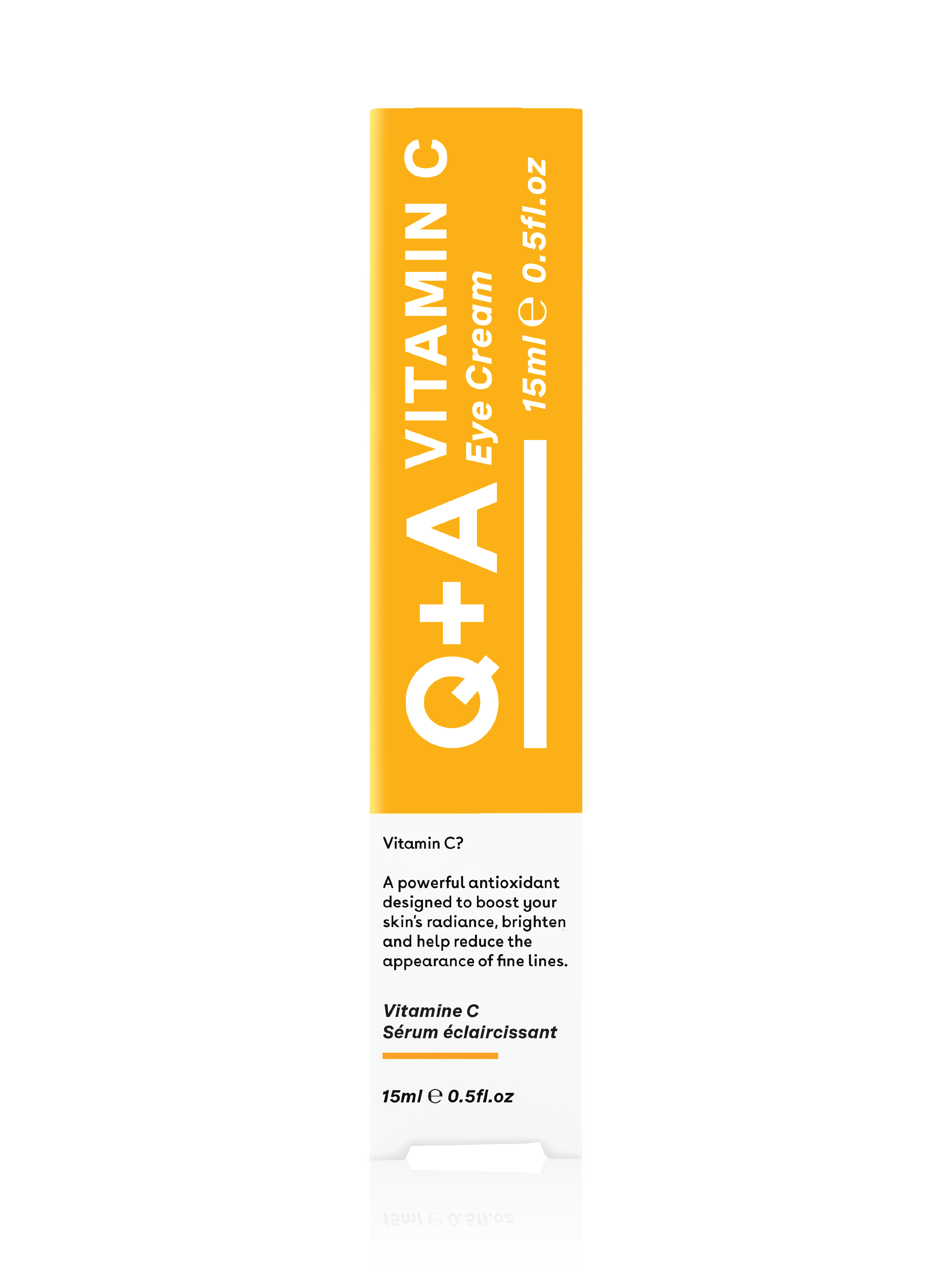 Q+A Vitamin C Eye Cream, 15 ml