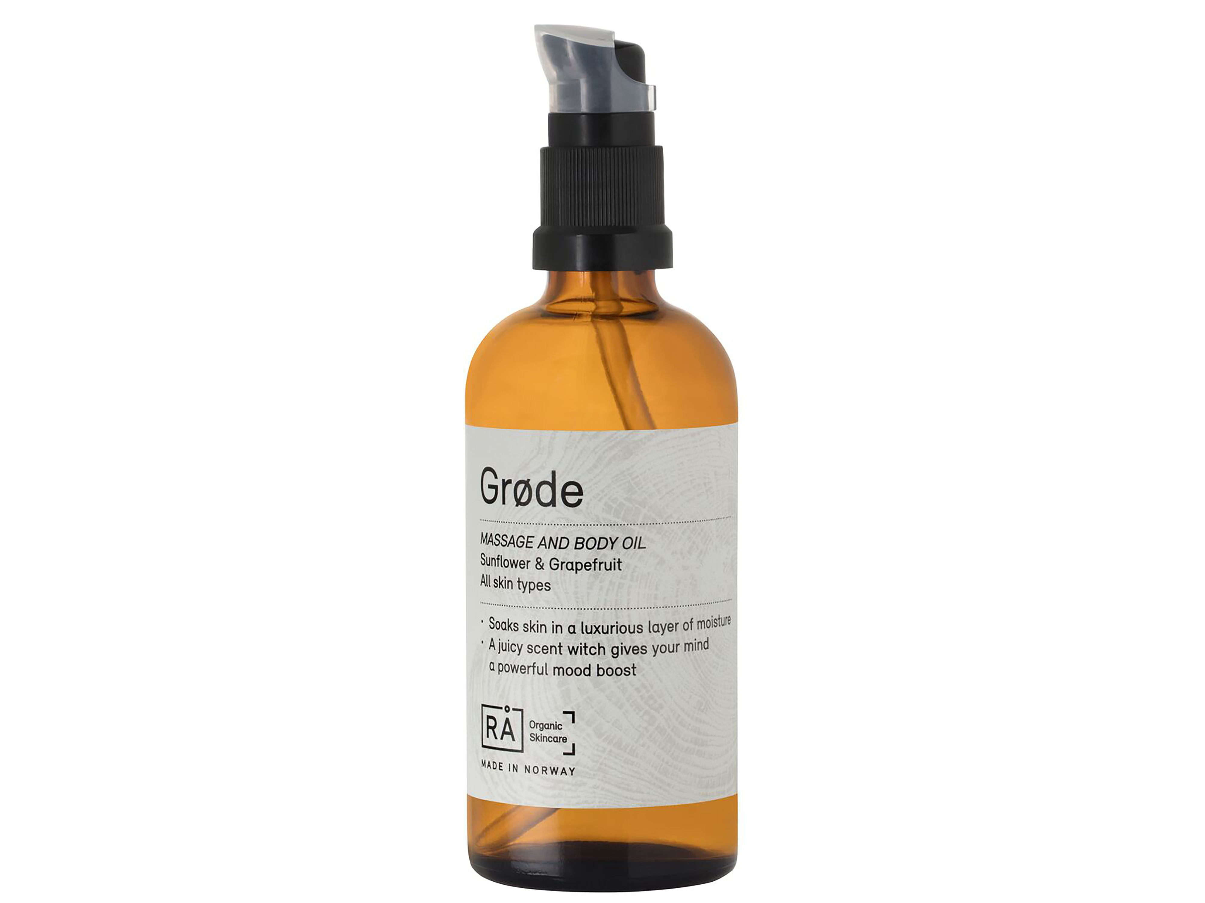 RÅ Grøde Massage & Body oil, 100 ml