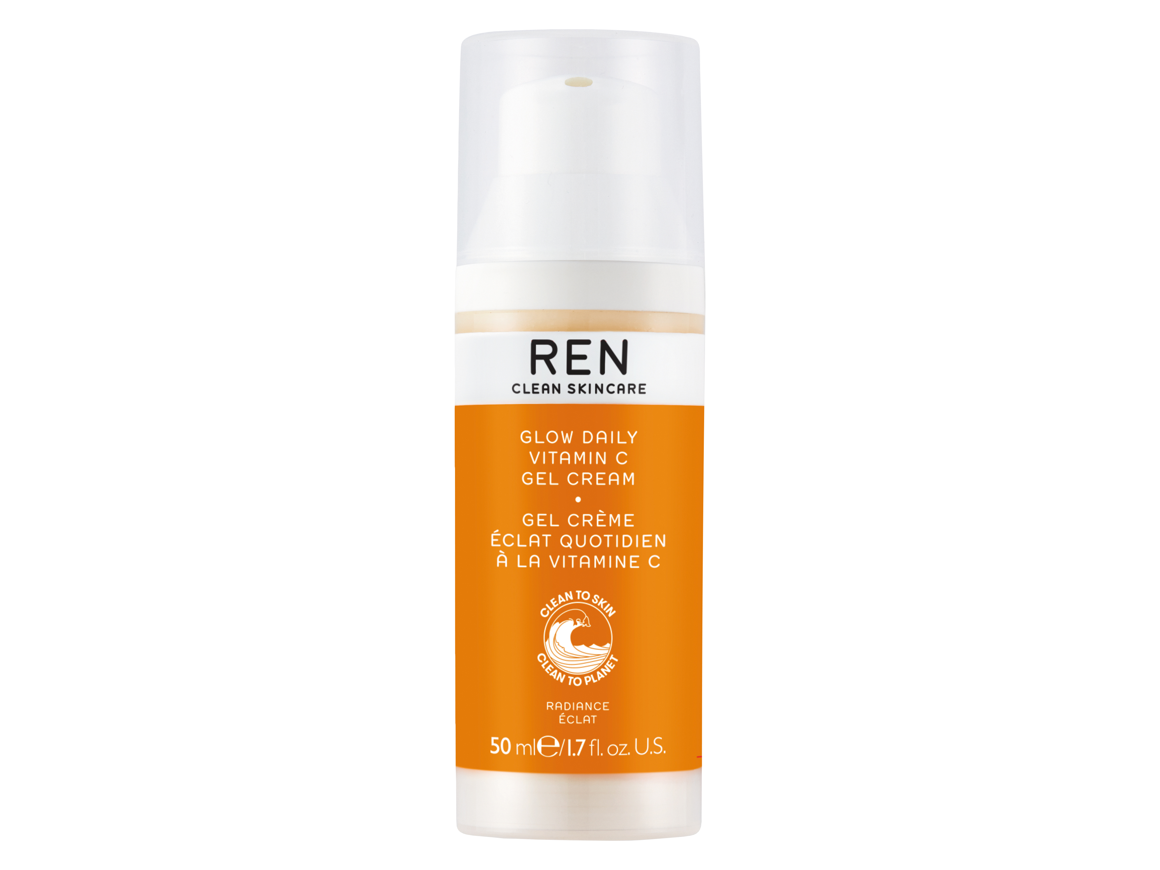 REN Radiance Glow Daily Vitamin C Gel Cream, 50 ml